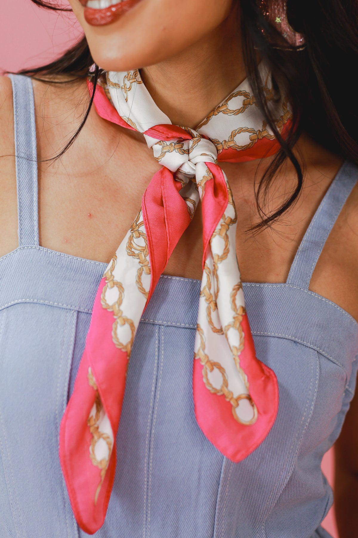 All The Reason Scarf In Pink-Scarf-joia-Southern House