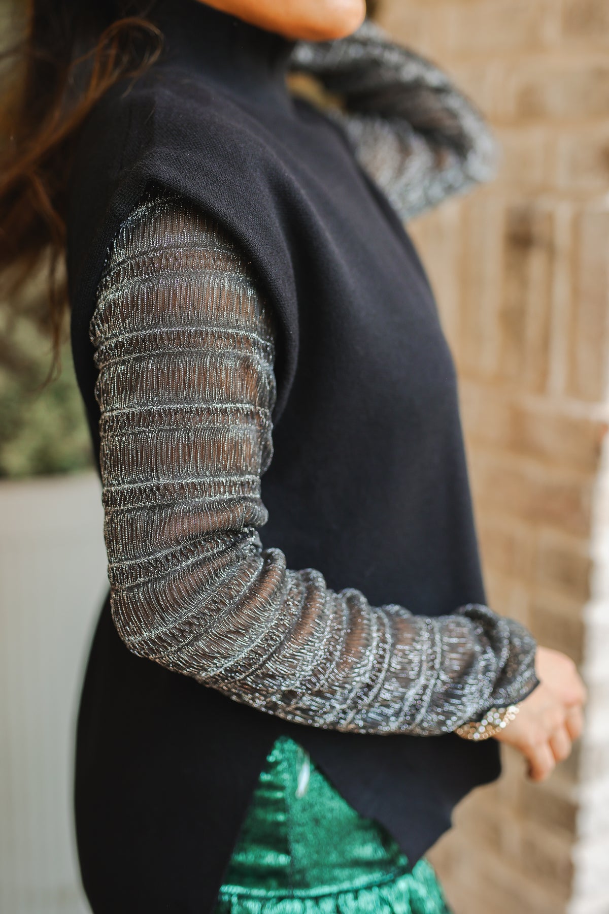 Metropolitan Knit Sleeveless Top – Black-Shirt/Tops-Southern House