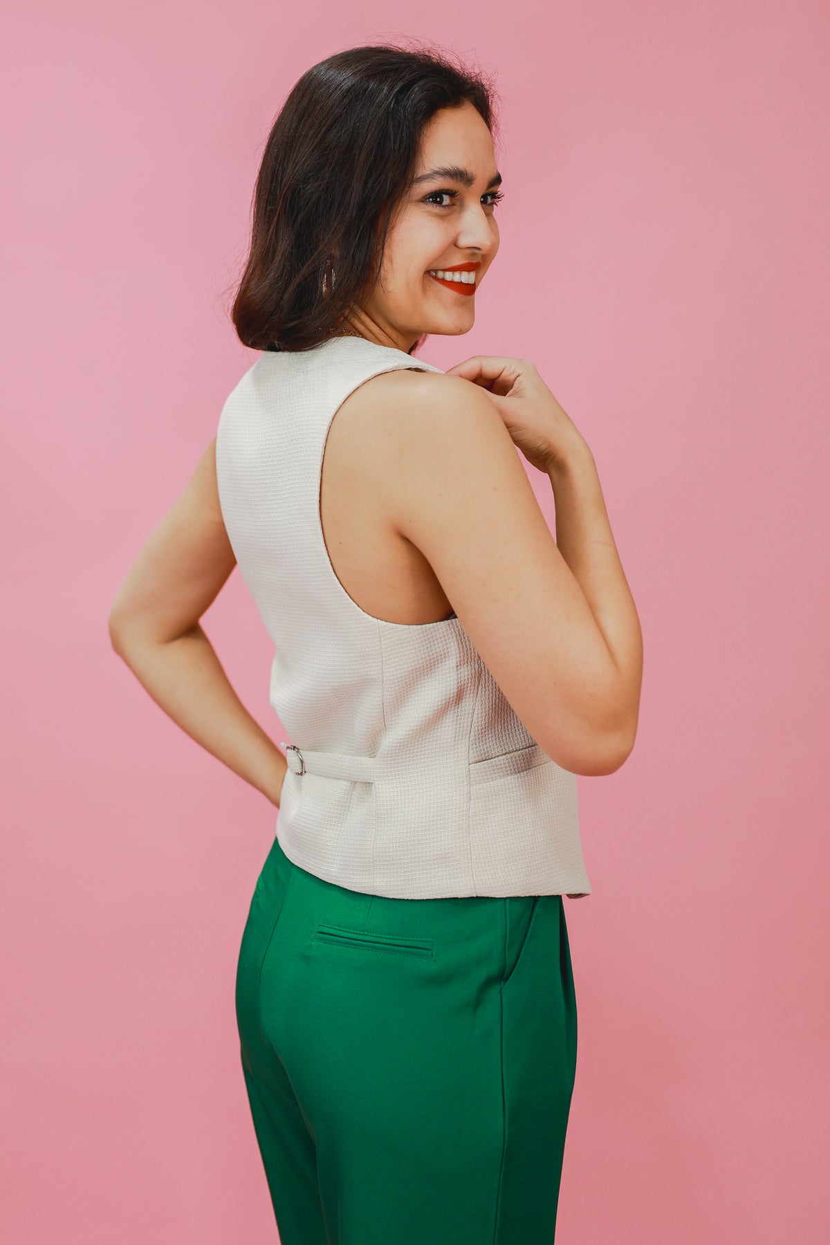 Style Match Trousers In Kelly Green-eesome-Southern House