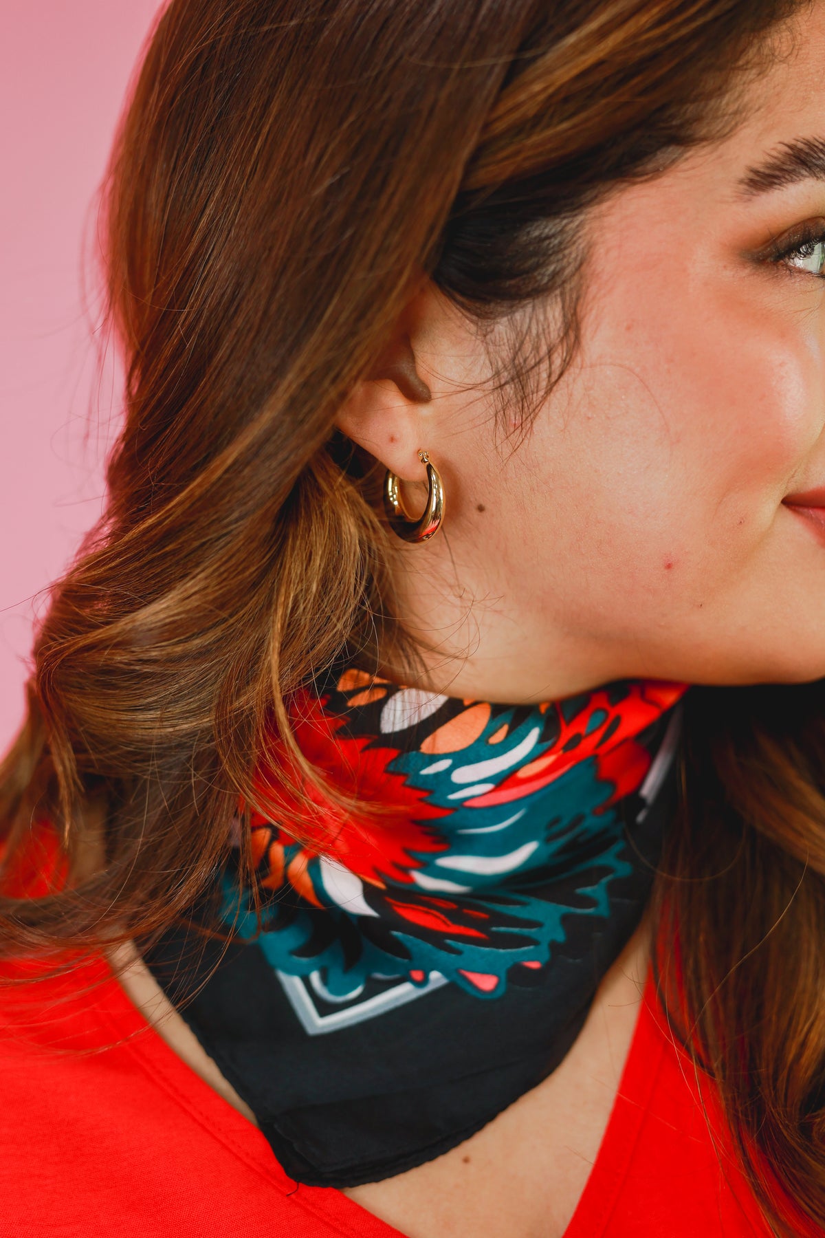 Talking Chic Scarf In Black-Southern House-Southern House