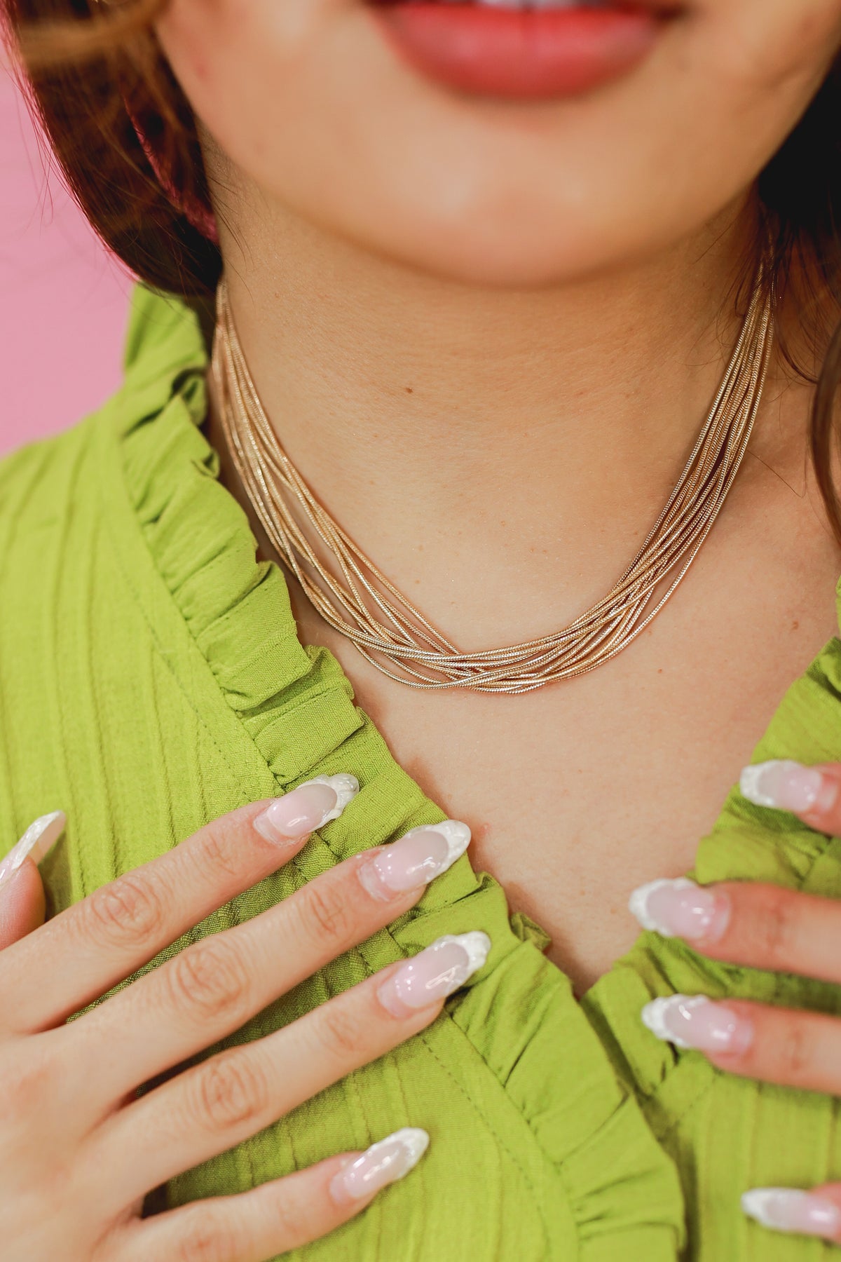 Graceful Place Necklace In Gold-Necklace-Joia-Southern House