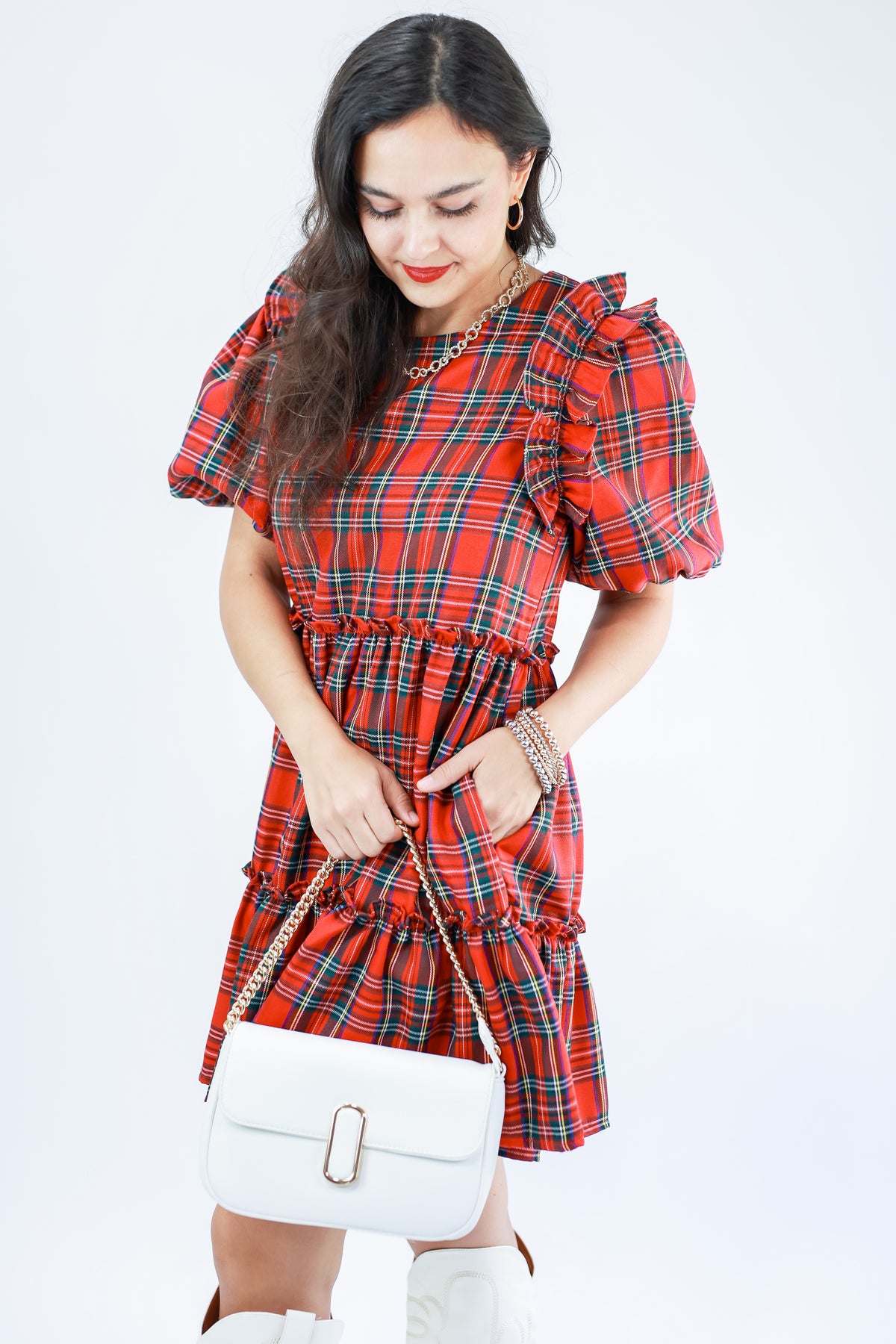 Traveling Diva Hoop Earring In Gold-Earrings-Sam Mi Jewelry-Southern House