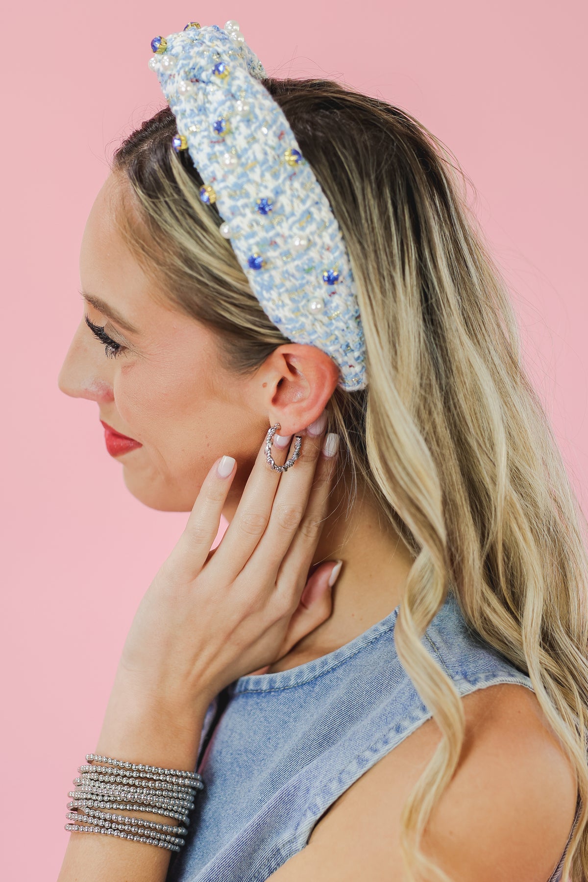 Thousand Stars Earrings In Silver-Southern House-Southern House