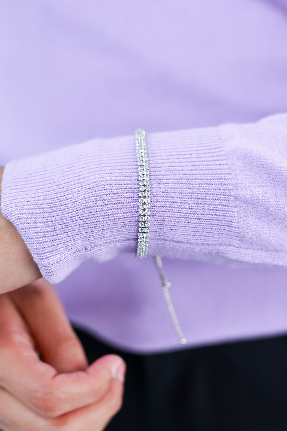 Hard To Beat Adjustable Bracelet In Silver-Bracelet-Sam Mi Jewelry-Southern House