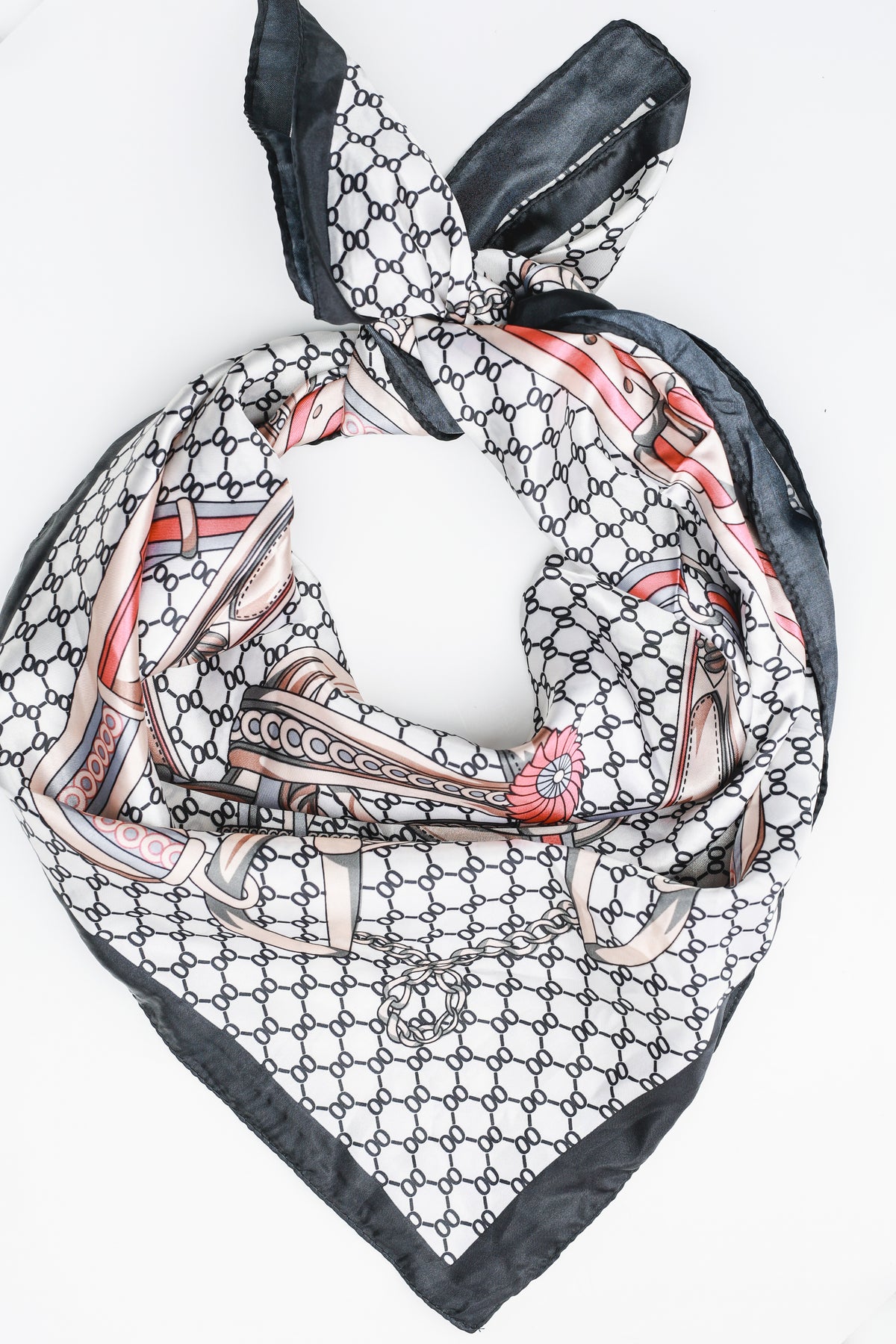 European Queen Large Scarf In Black-Joia-Southern House