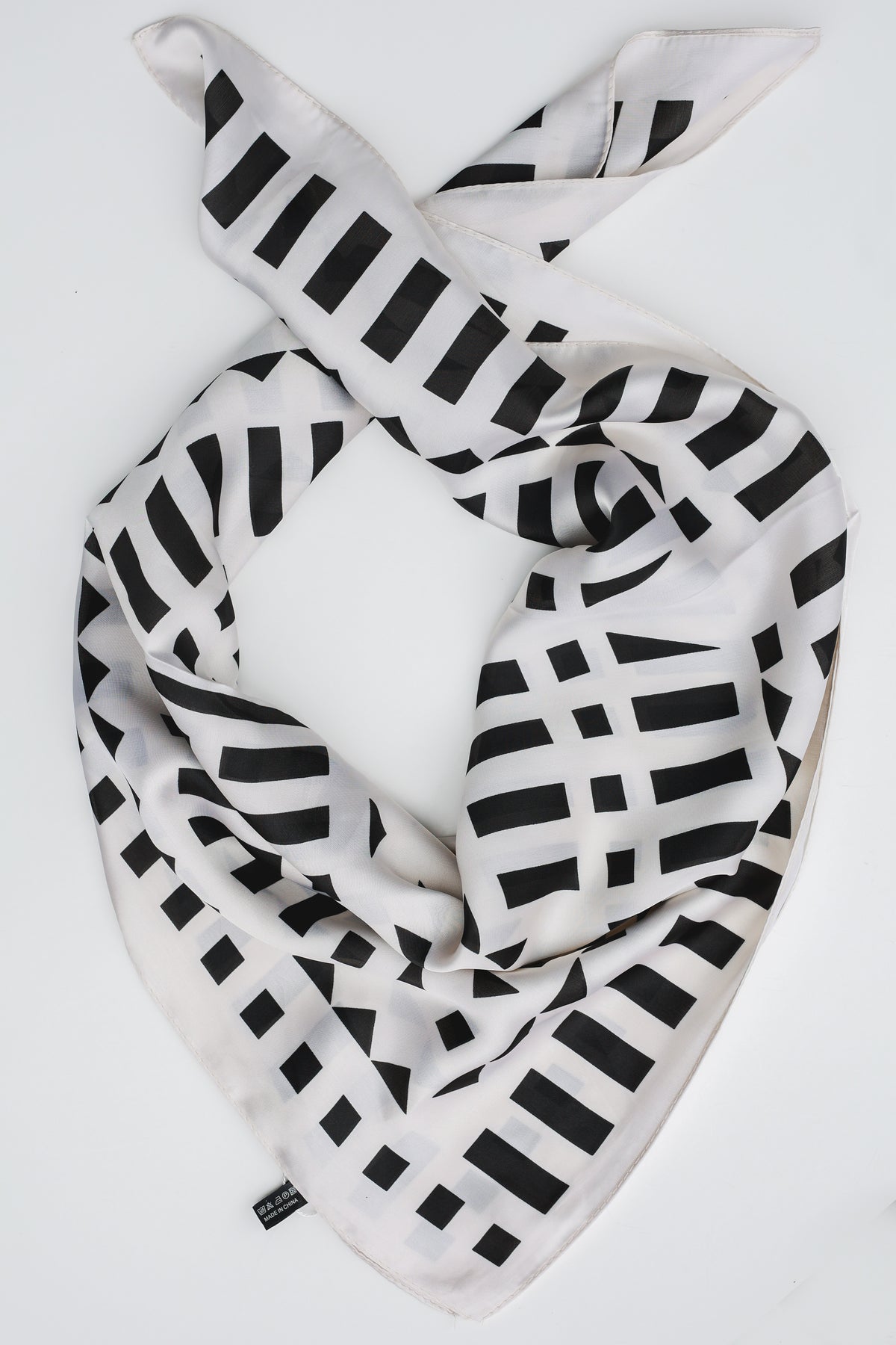 Moments Notice Scarf In Black-Southern House-Southern House