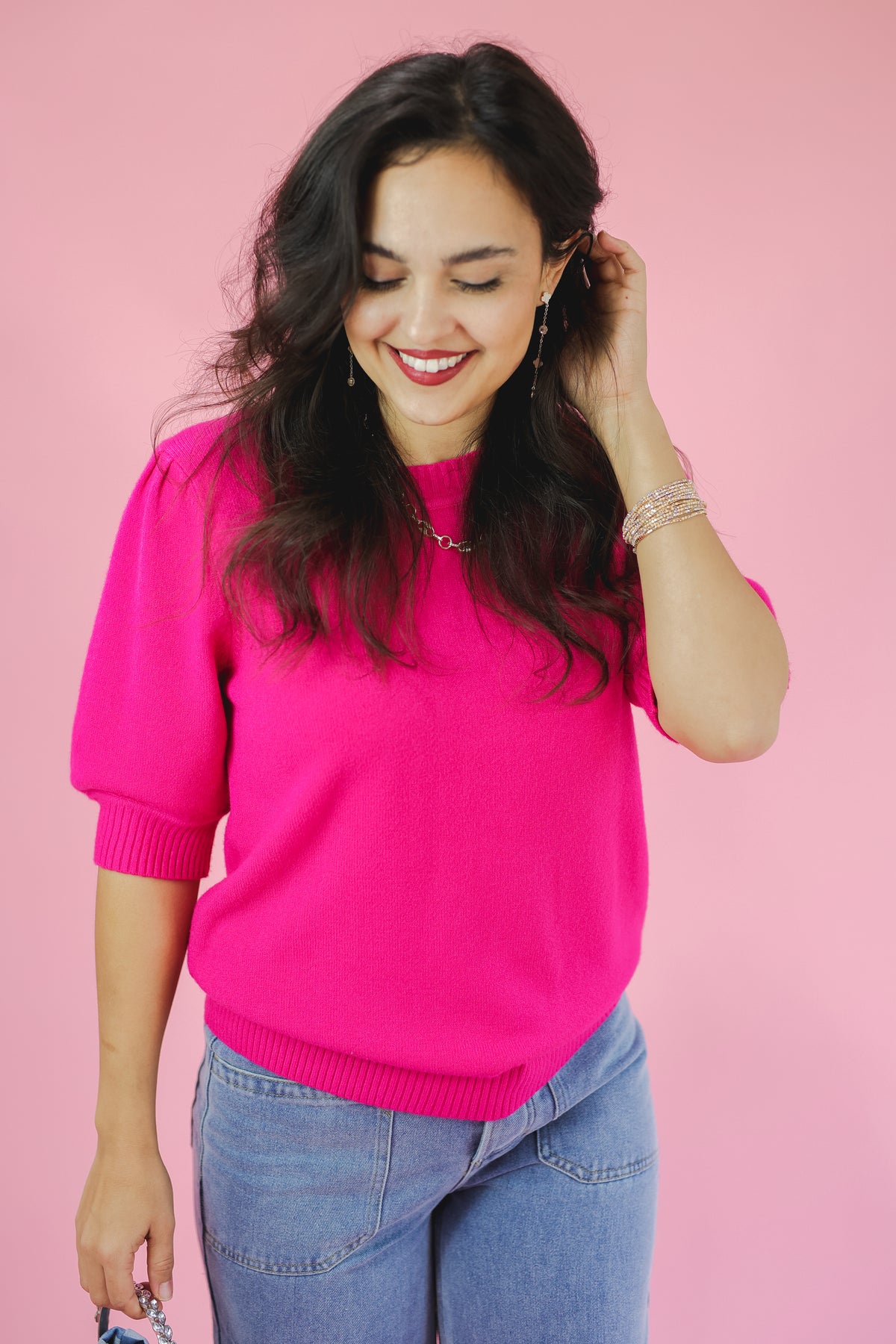 Clover Lover Earrings In Ivory-Southern House-Southern House