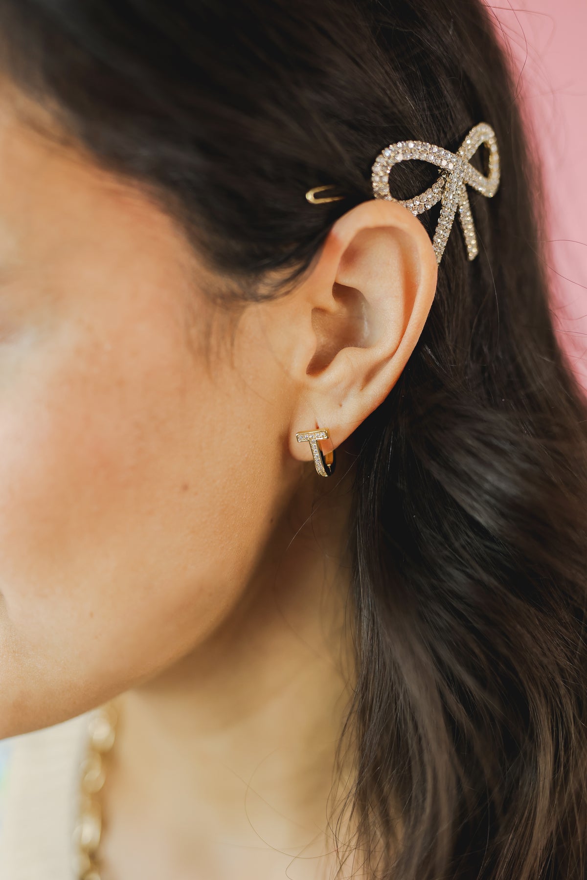 Gold Elegance Earrings-Southern House-Southern House