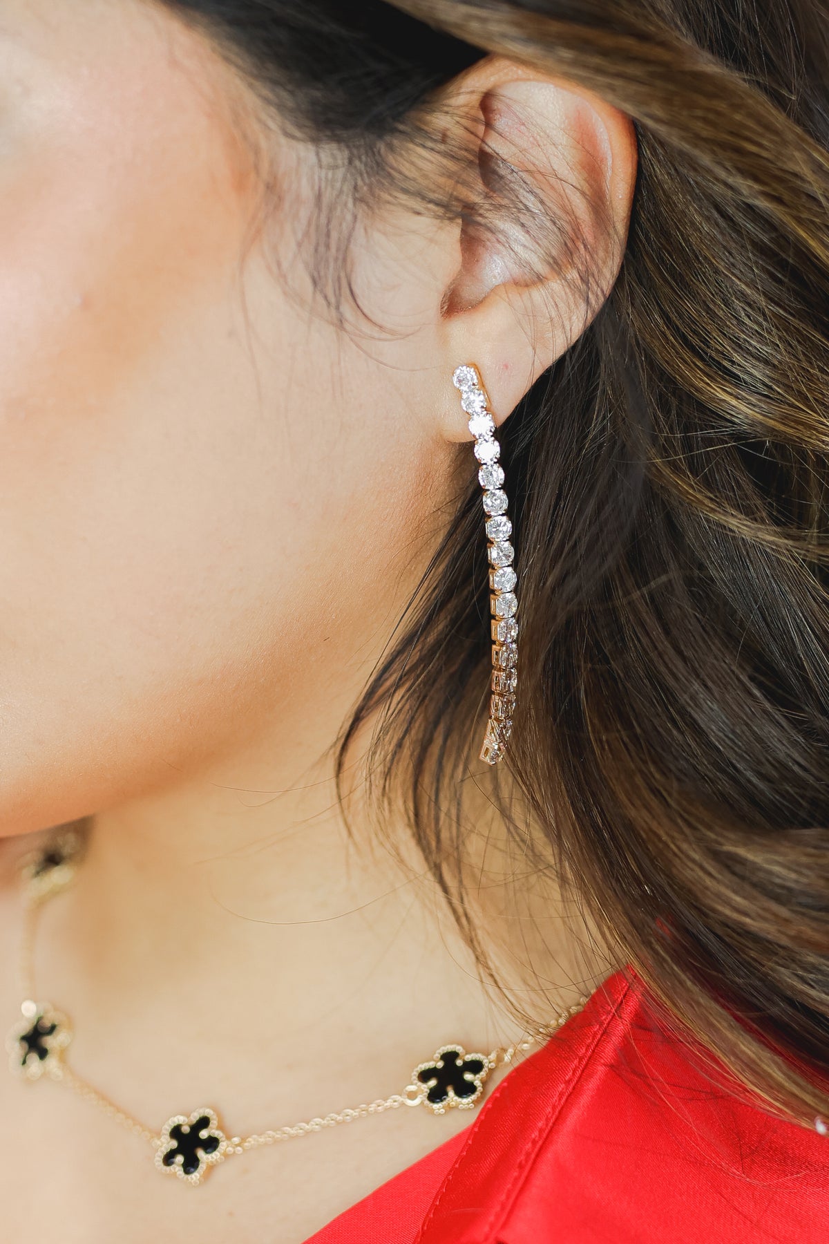 Light Up The World Earrings In Gold-Southern House-Southern House