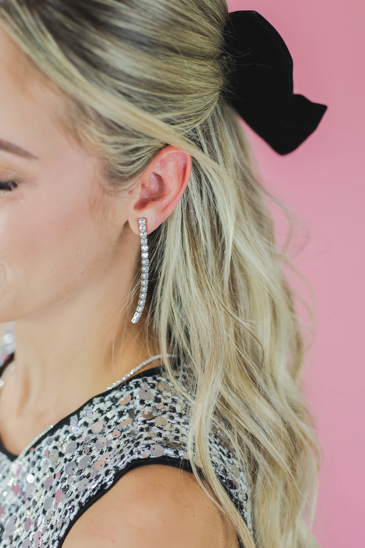 Light Up The World Earrings In Silver-Southern House-Southern House