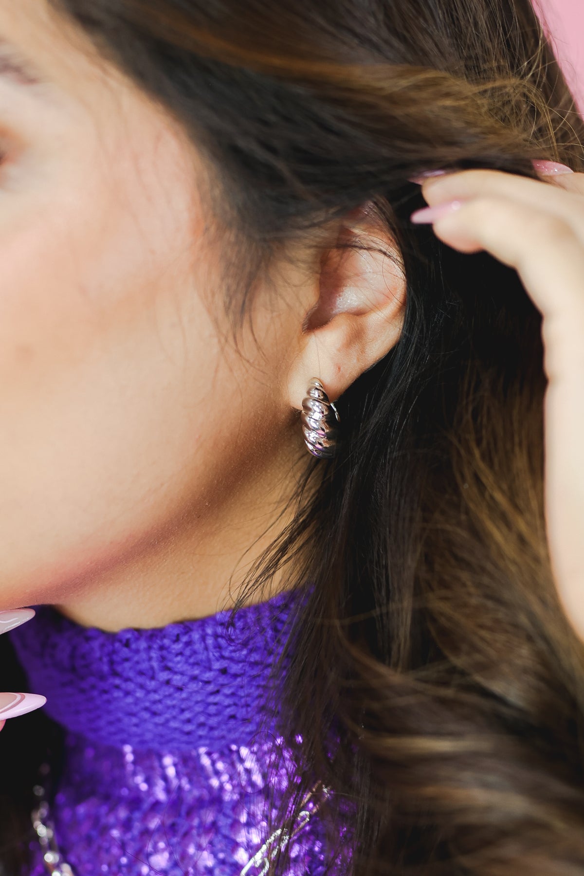 Classic Fate Earrings In Silver-Southern House-Southern House