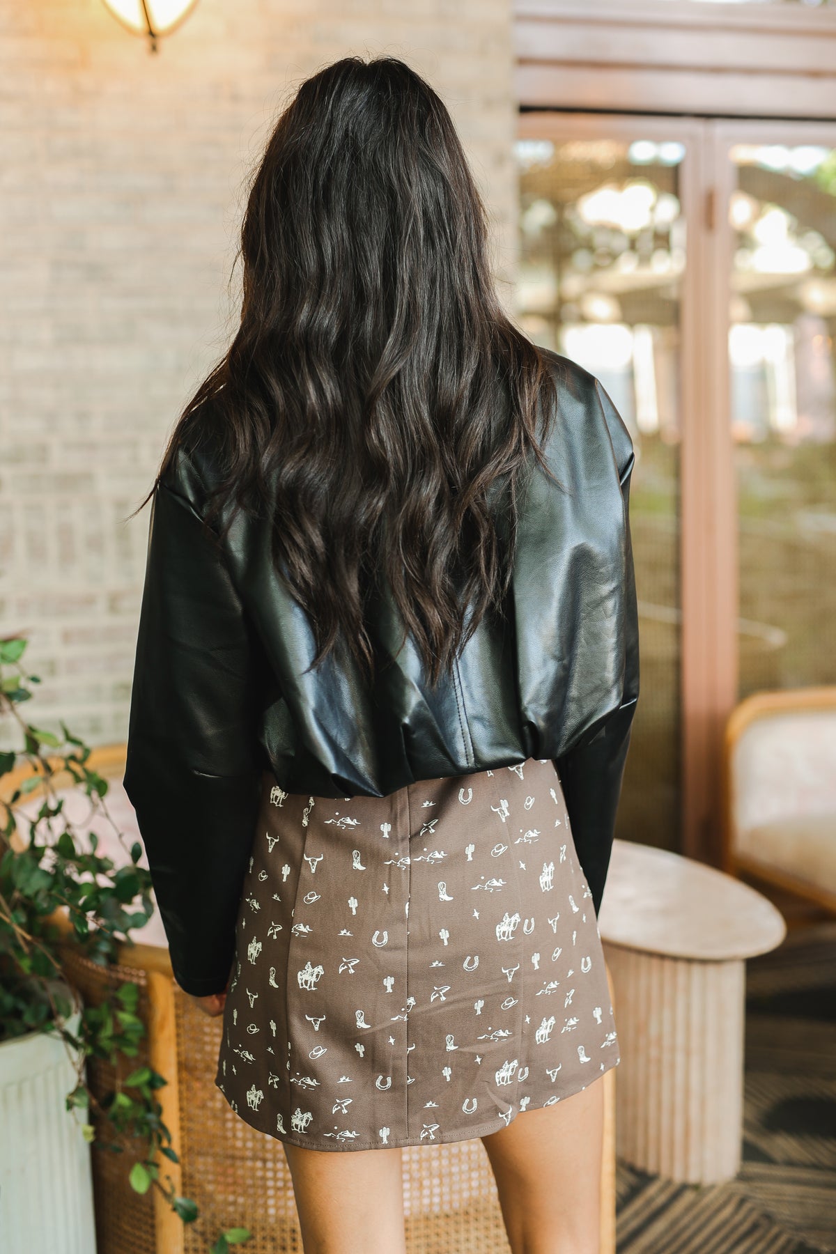 Lennox Cropped Jacket- Black-Kimono/Cardigan/Jacket/Hoodie-Southern House