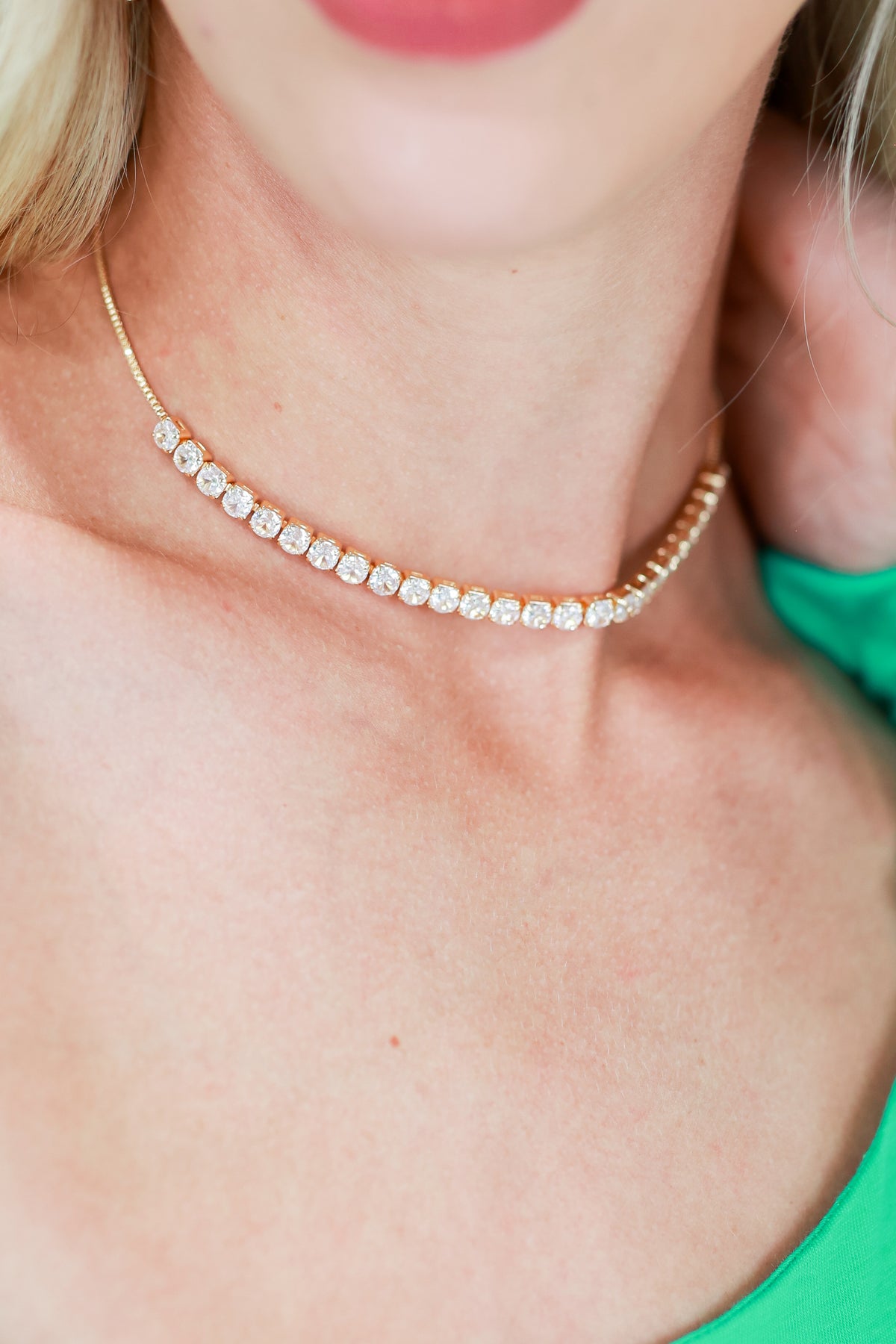 Falling For You Crystal Necklace-Necklace-Joia-Southern House