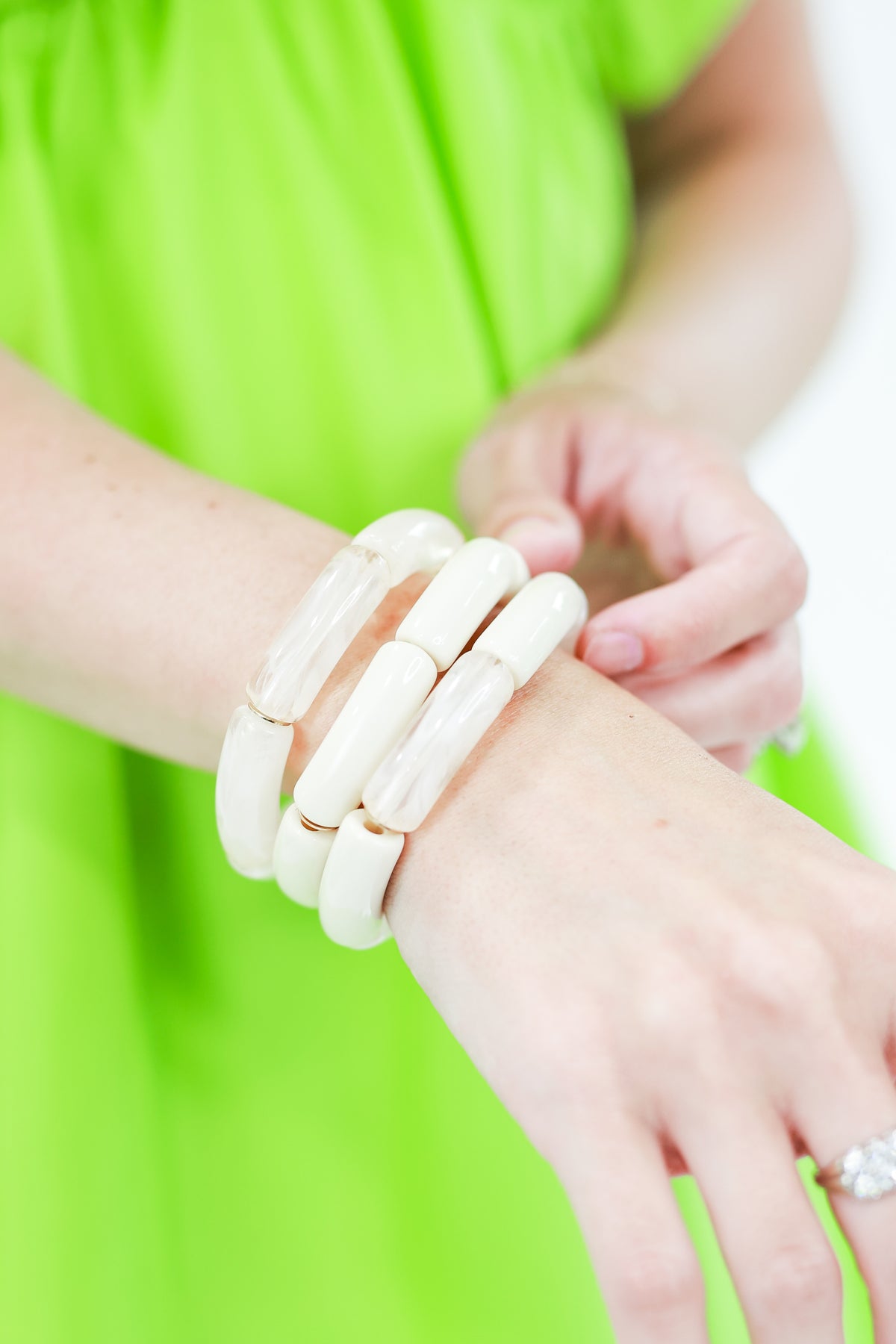 Best Reflection Bracelet Stack In Natural-Bracelet-Golden Stella-Southern House