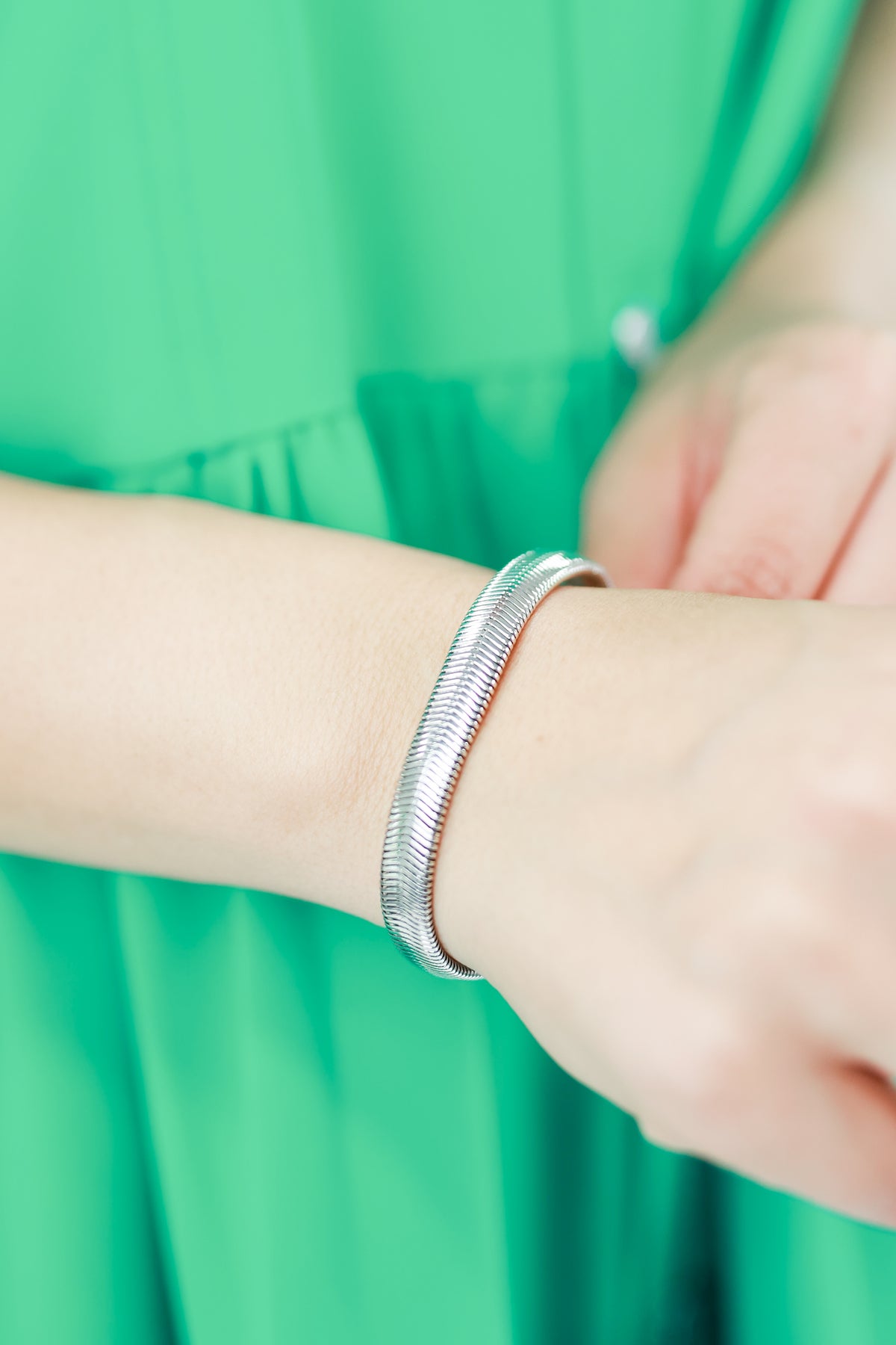 Romantic Story Chain Bracelet in Silver-Bracelet-Joia-Southern House