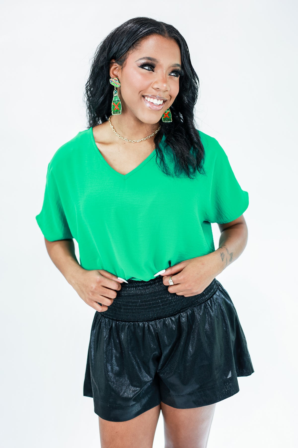 Summer In Bliss Necklace In Gold-Necklace-joia-Southern House