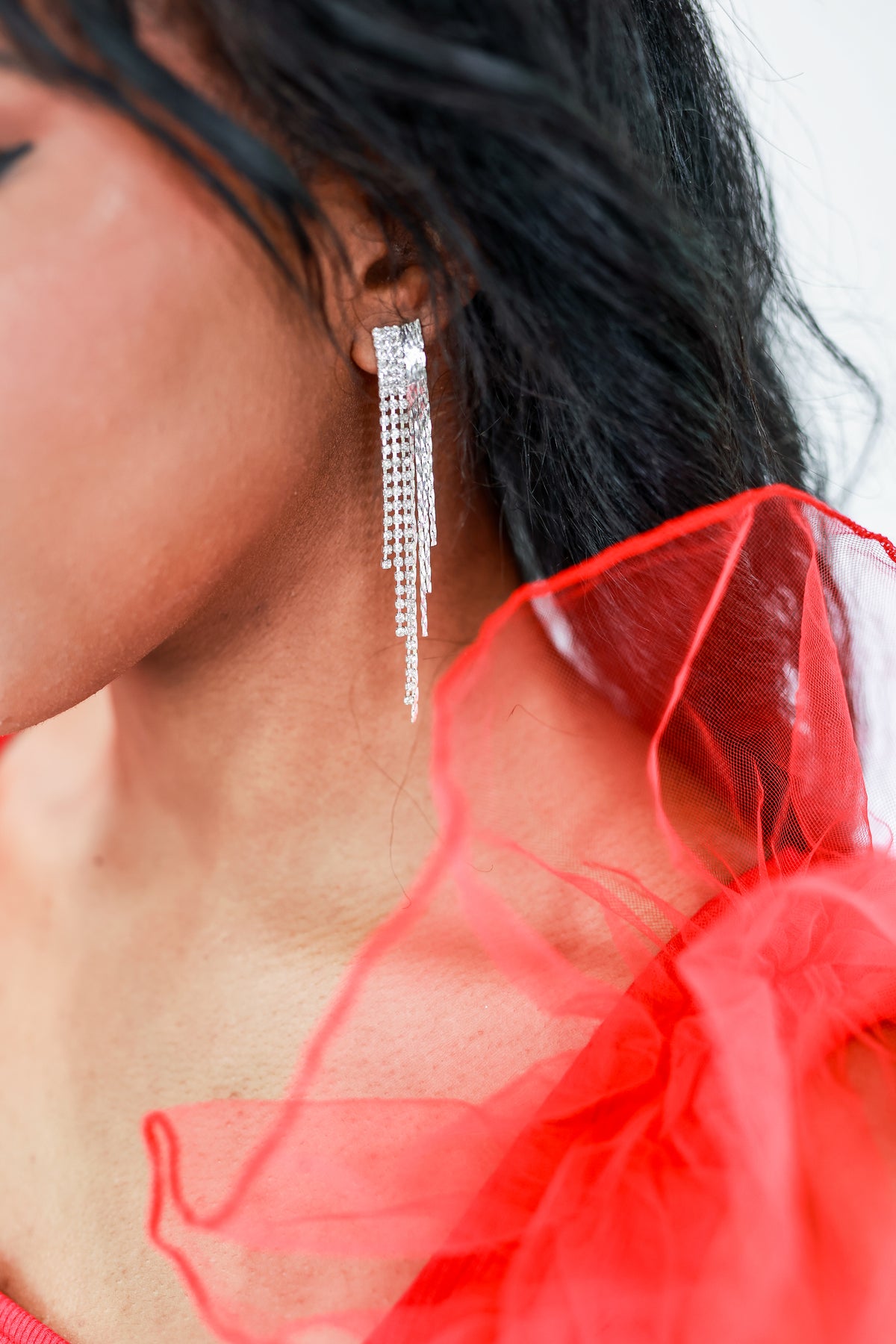 Living For Today Rhinestone Earrings-Earrings-Sam Mi Jewelry-Southern House