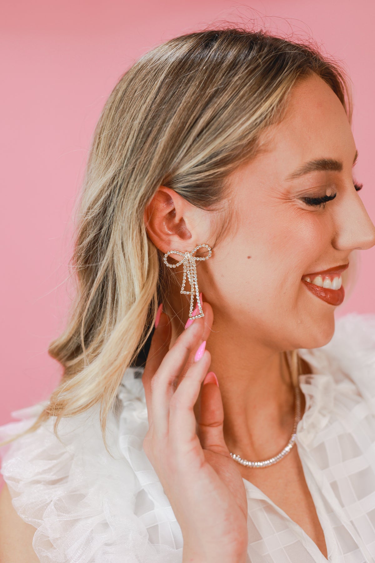 Sunset Scene Earrings In Gold-Southern House-Southern House