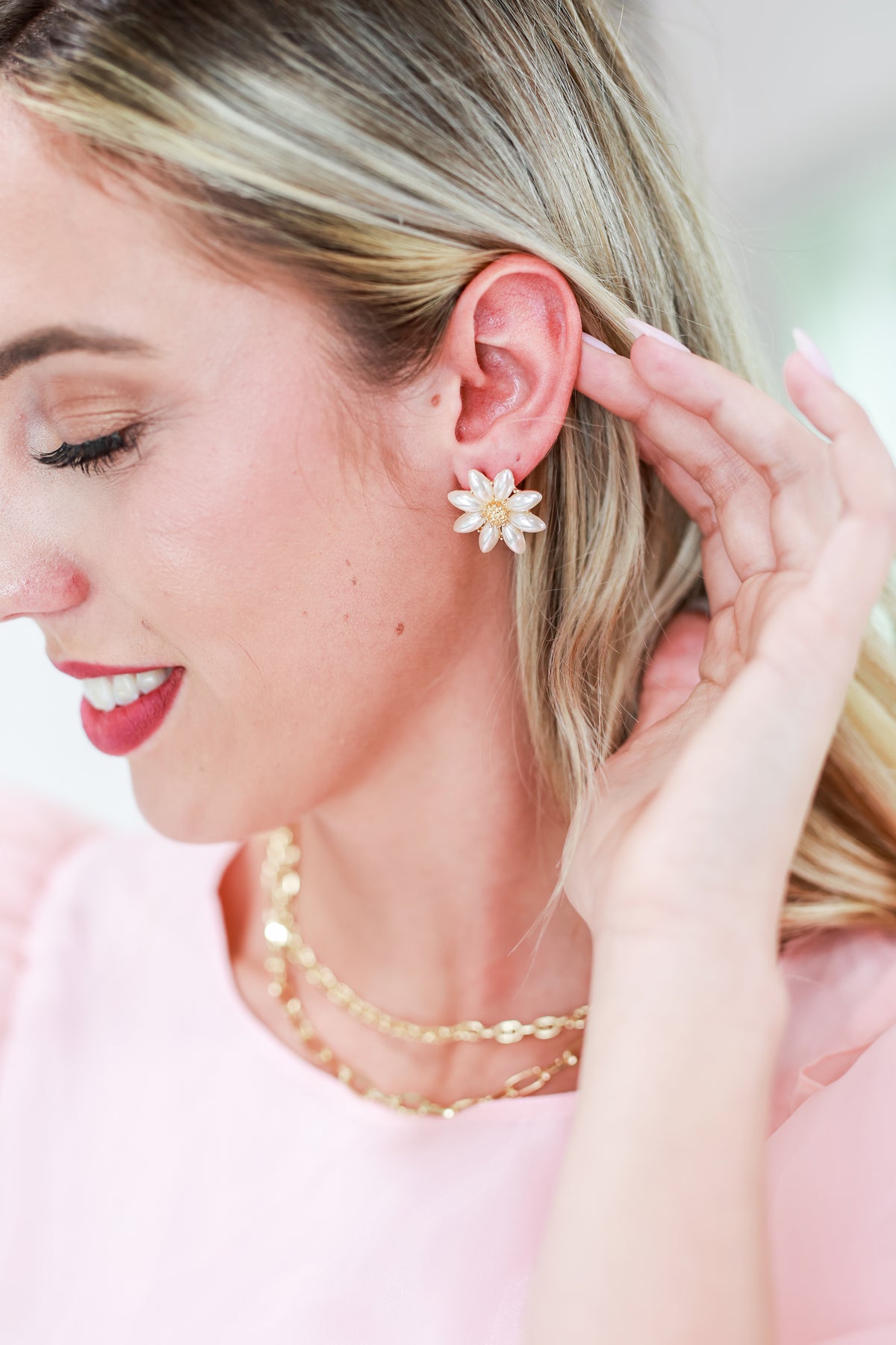 Elegance Counts Pearl Earrings-Earrings-Joia-Southern House