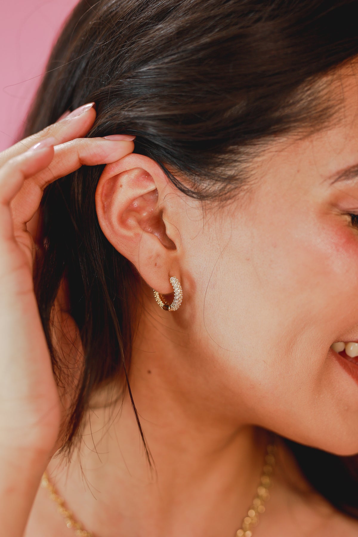 Point Of The Story Earrings In Gold-Southern House-Southern House