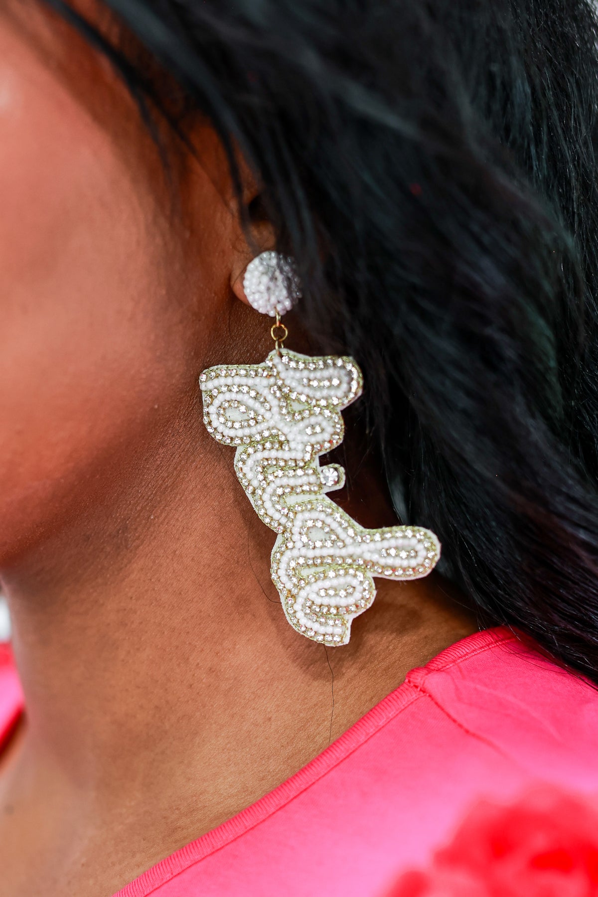 Must Be The Bride Earrings-Earrings-Golden Stella-Southern House