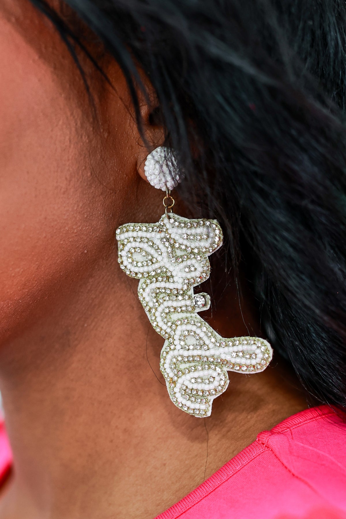 Must Be The Bride Earrings-Earrings-Golden Stella-Southern House