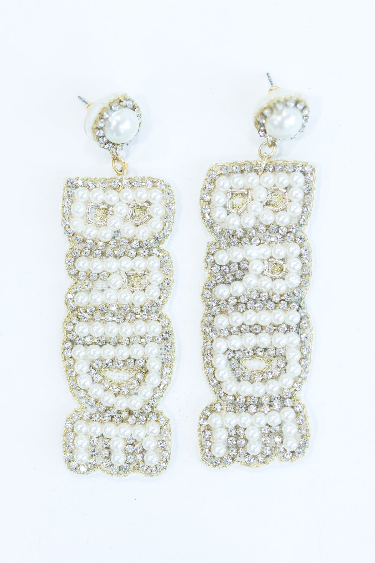 BRIDE Earrings In Pearl-Earrings-Joia-Southern House
