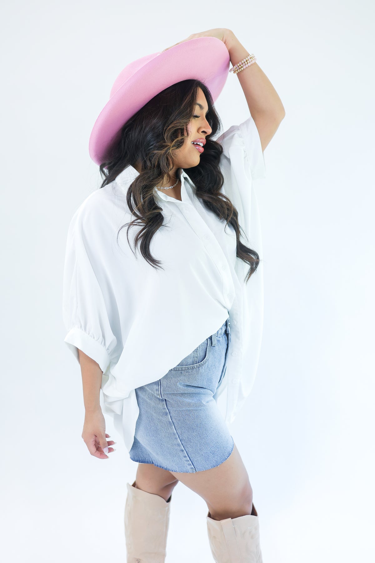 The Little Things Bracelet Stack In Blush-Bracelet-Joia-Southern House