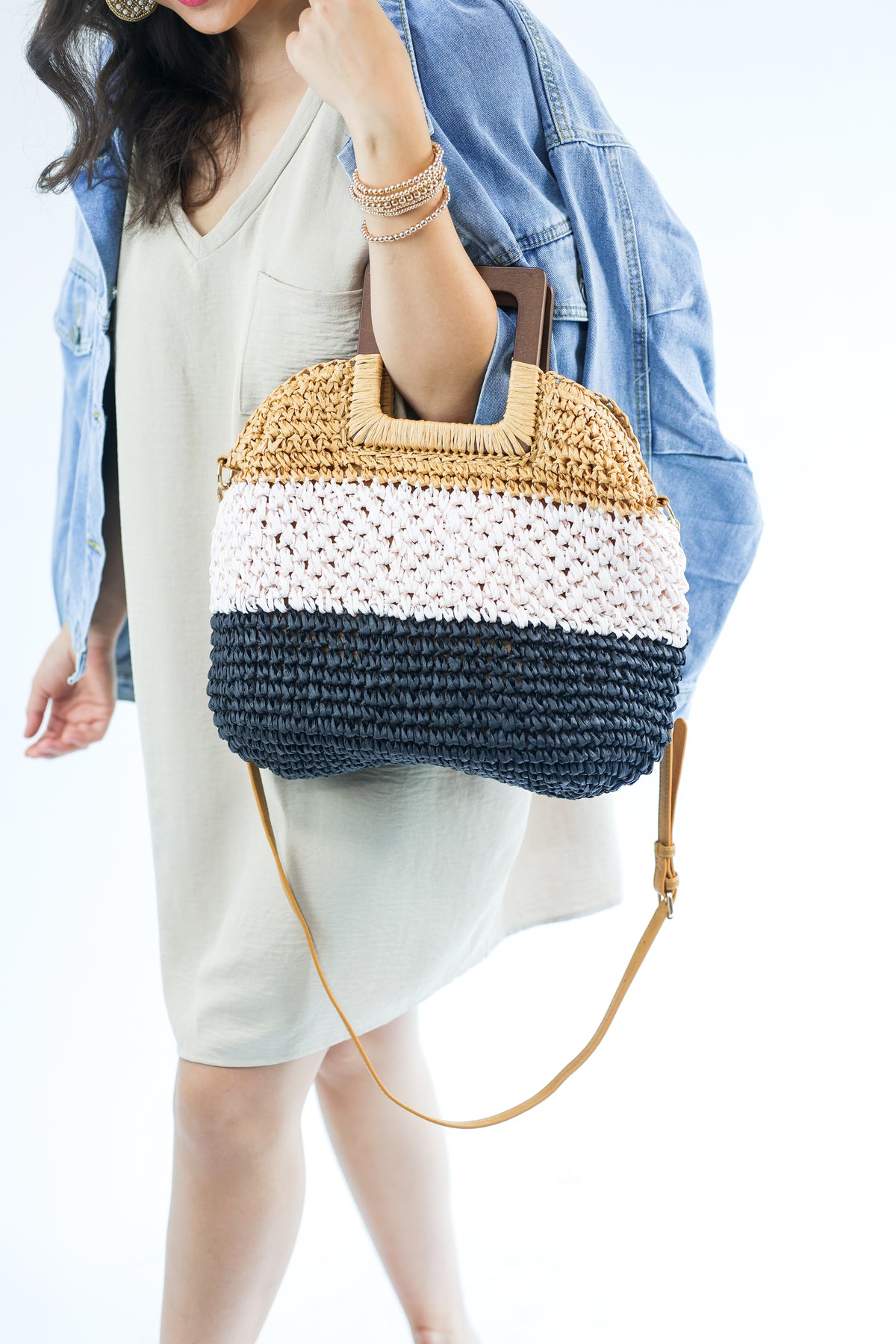 Beach Babe Crossbody In Tan-Bag Boutique-Southern House