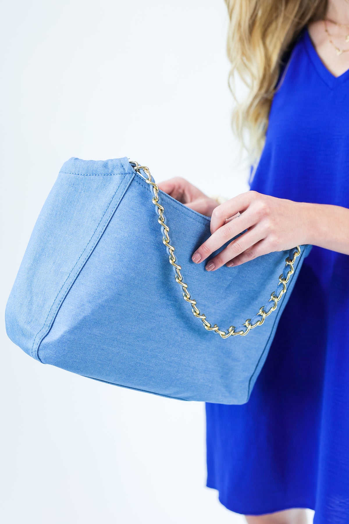Best In Show Denim Tote Bag-handbag-Joia-Southern House