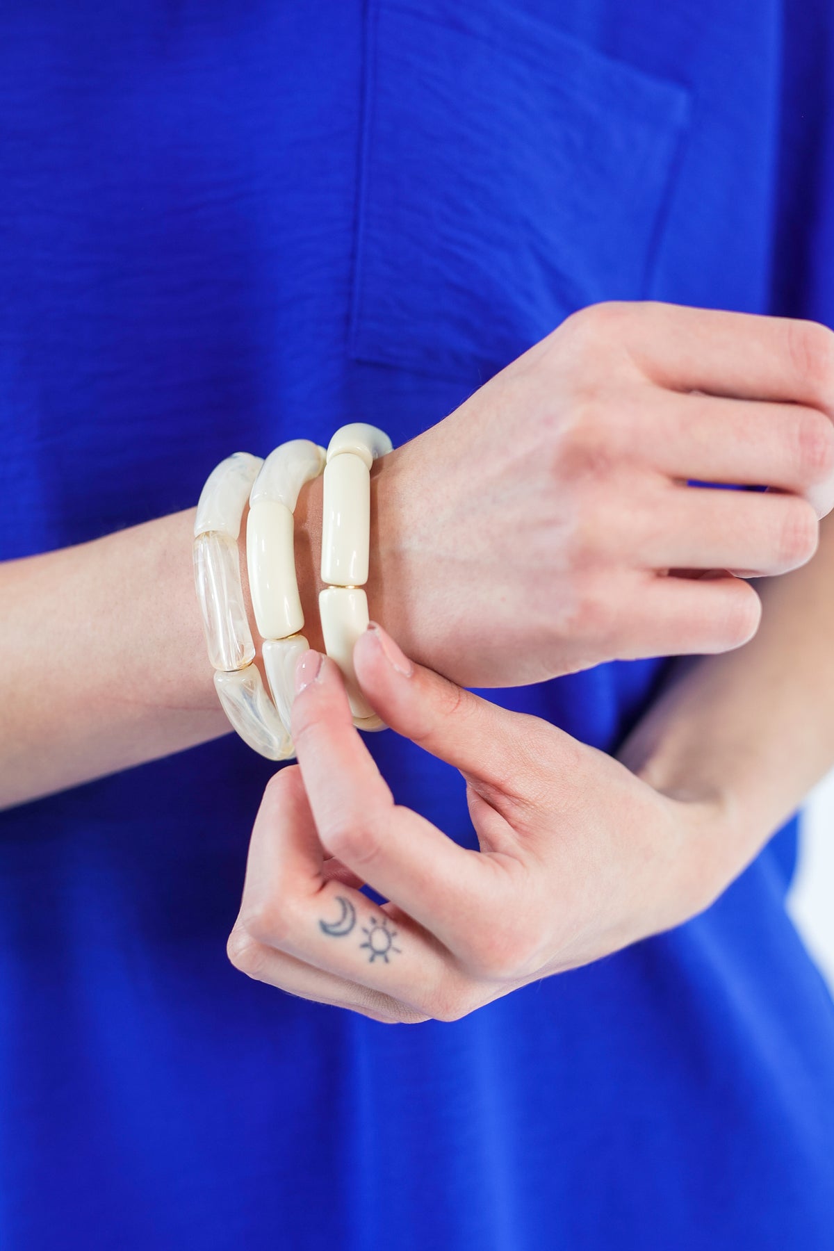 Best Reflection Bracelet Stack In Natural-Bracelet-Golden Stella-Southern House