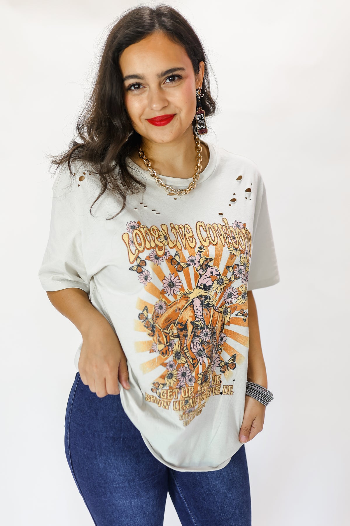 Last Drop Of Whiskey Earrings-Earrings-Southern House-Southern House