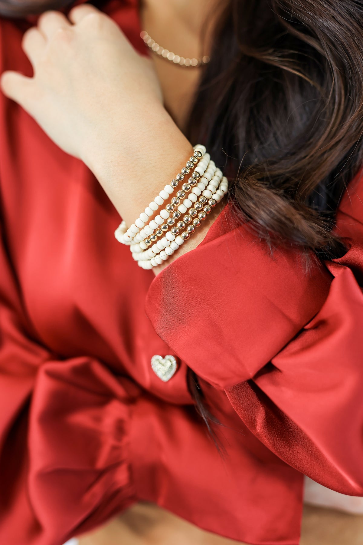 Nature Called Bracelet Stack In Ivory-Bracelet-Golden Stella-Southern House