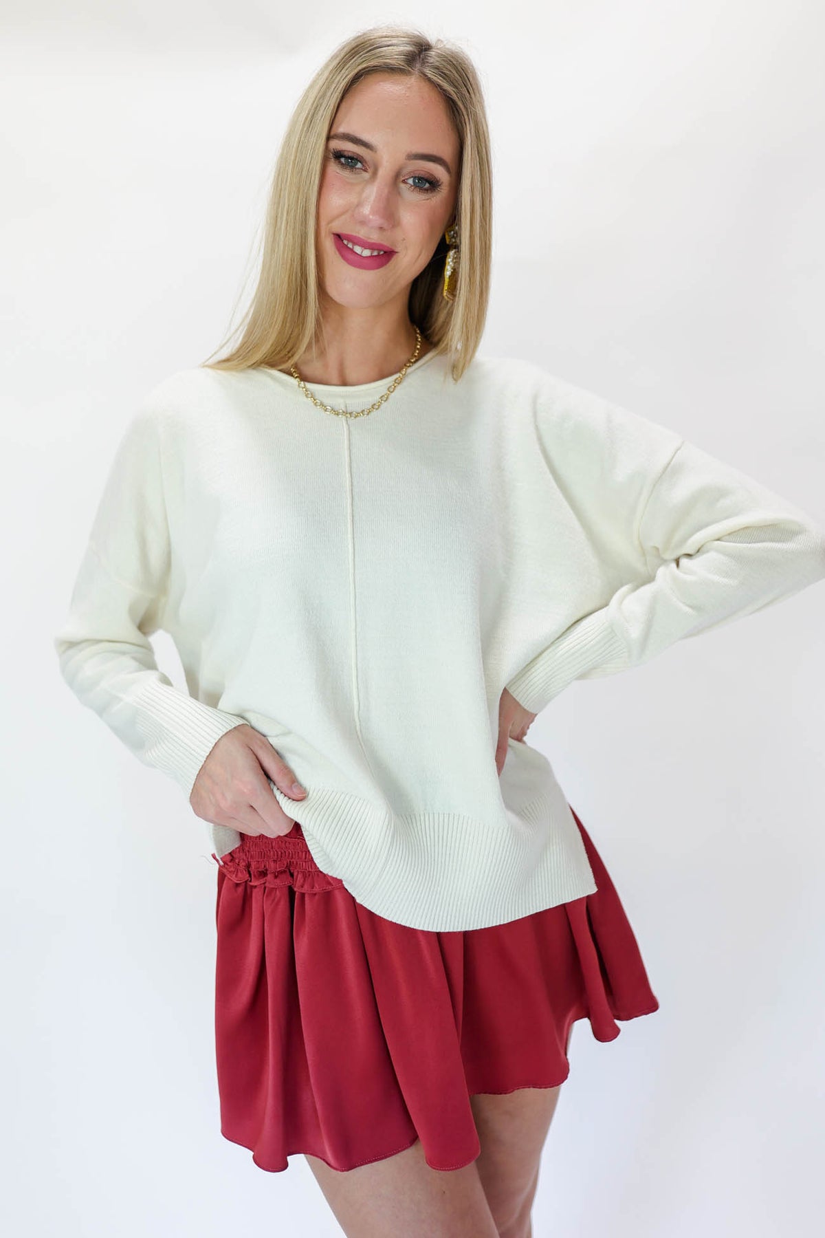 Cheers! Beaded Earrings In Gold-Earrings-Golden Stella-Southern House