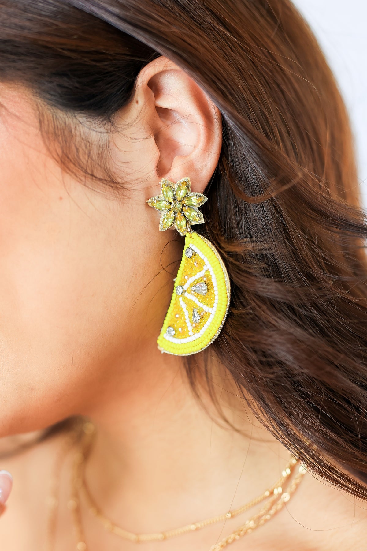 The Lemon Wedge Earrings-Earrings-Sam Mi Jewelry-Southern House