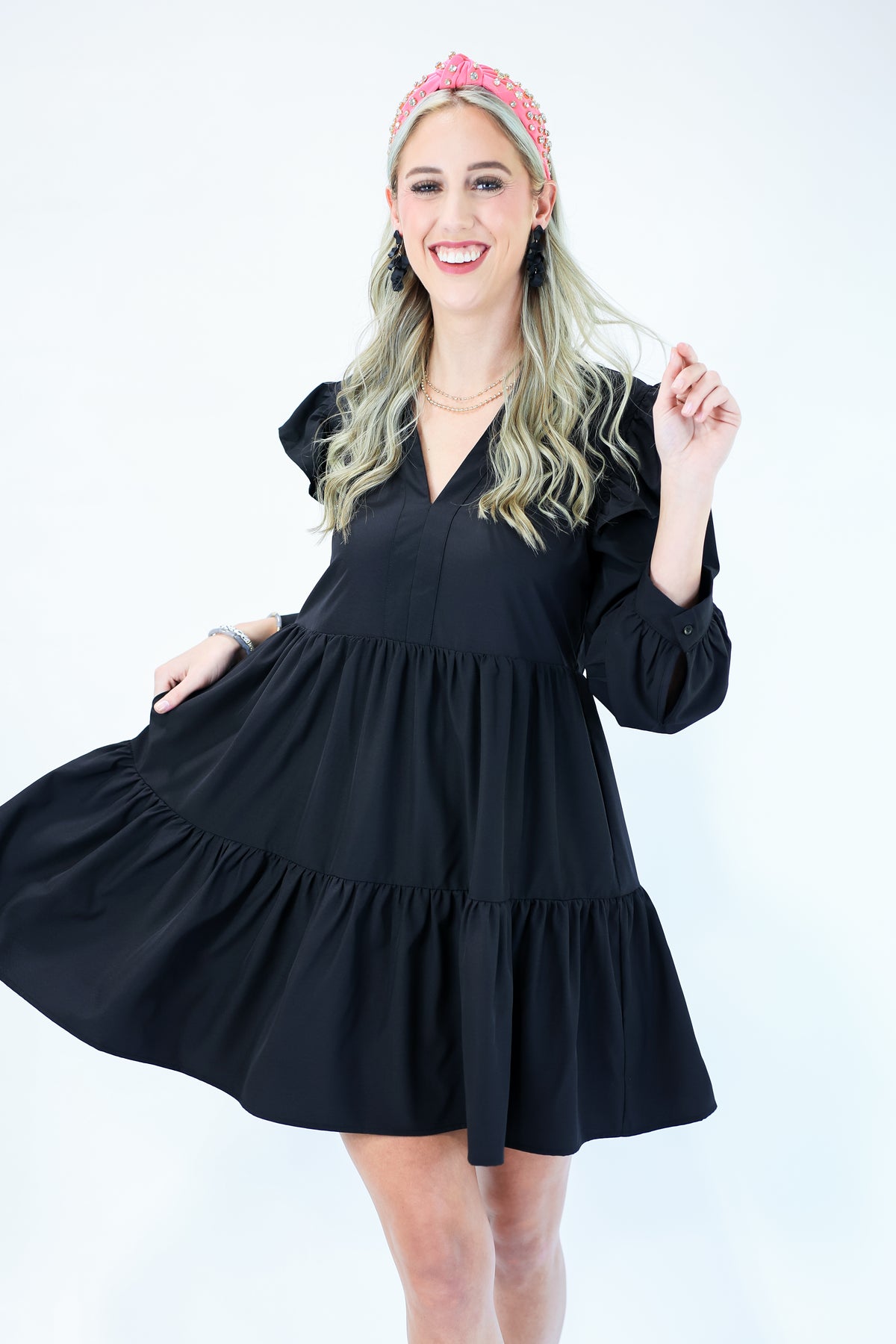 Flirting Details Layered Necklace In Gold-Necklace-Joia-Southern House