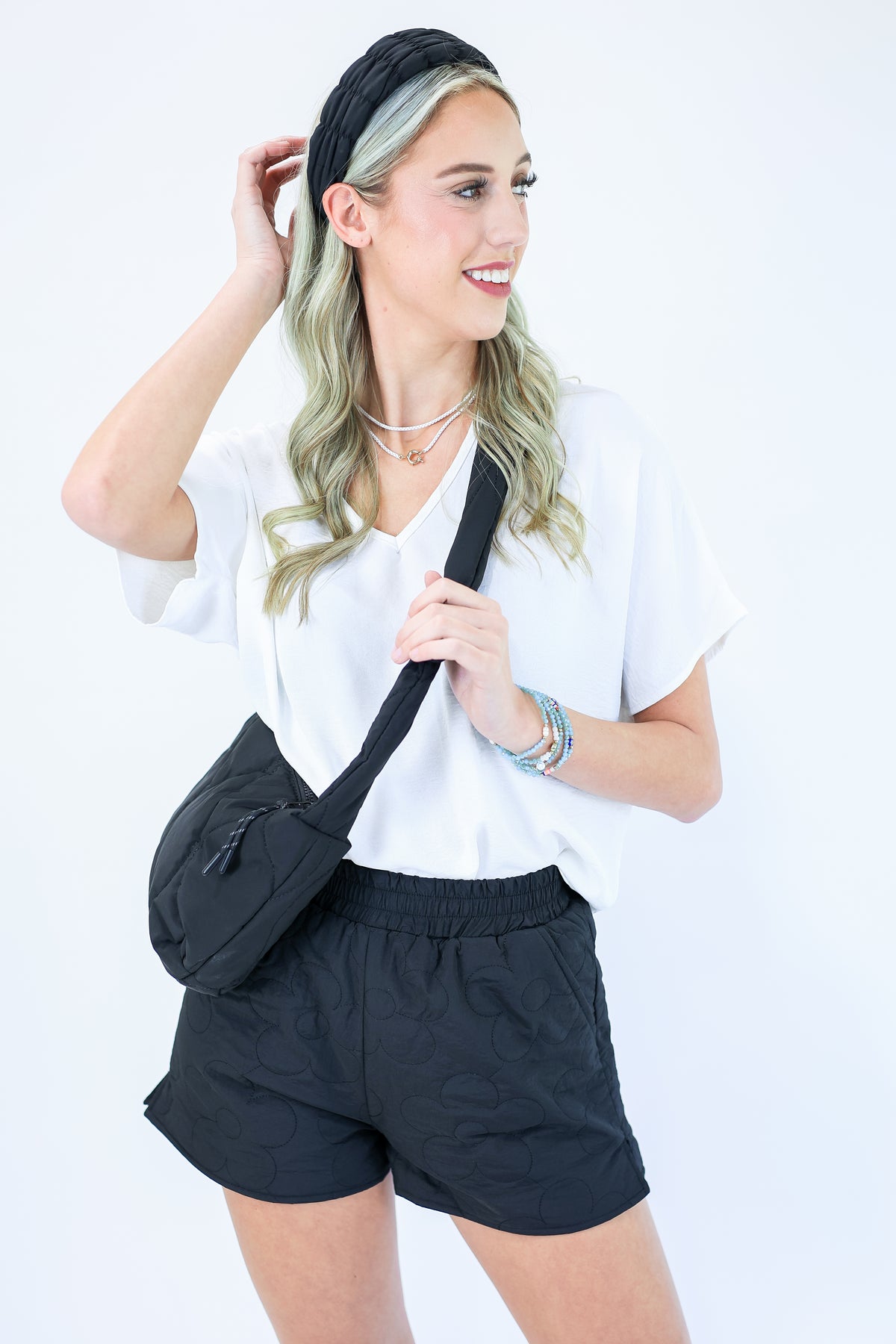 Living With Style Shift Top In White-Shirts/Top-Entro-Southern House