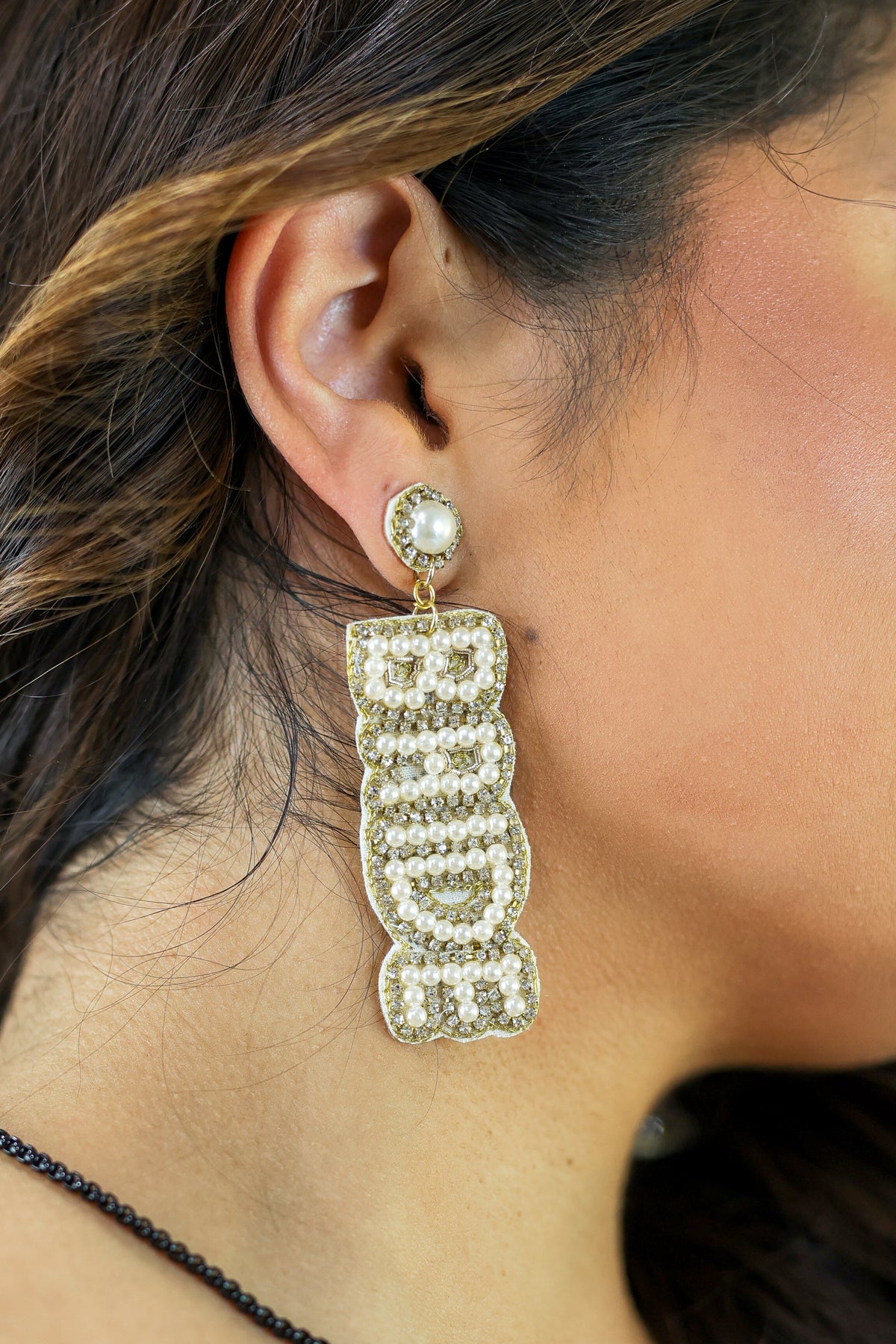 BRIDE Earrings In Pearl-Earrings-Joia-Southern House