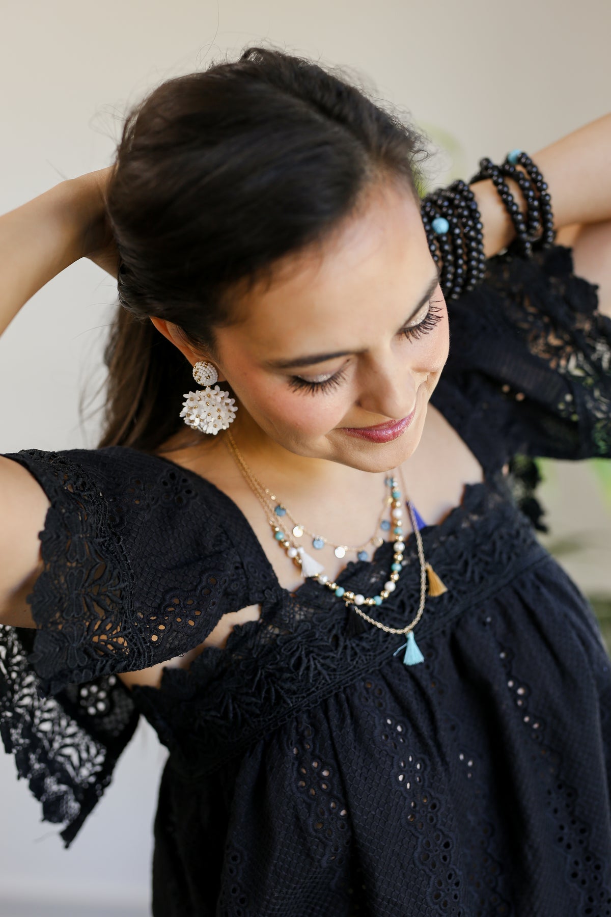 Dancing Darling Layered Tassel Necklace-Necklace-Bag Boutique-Southern House