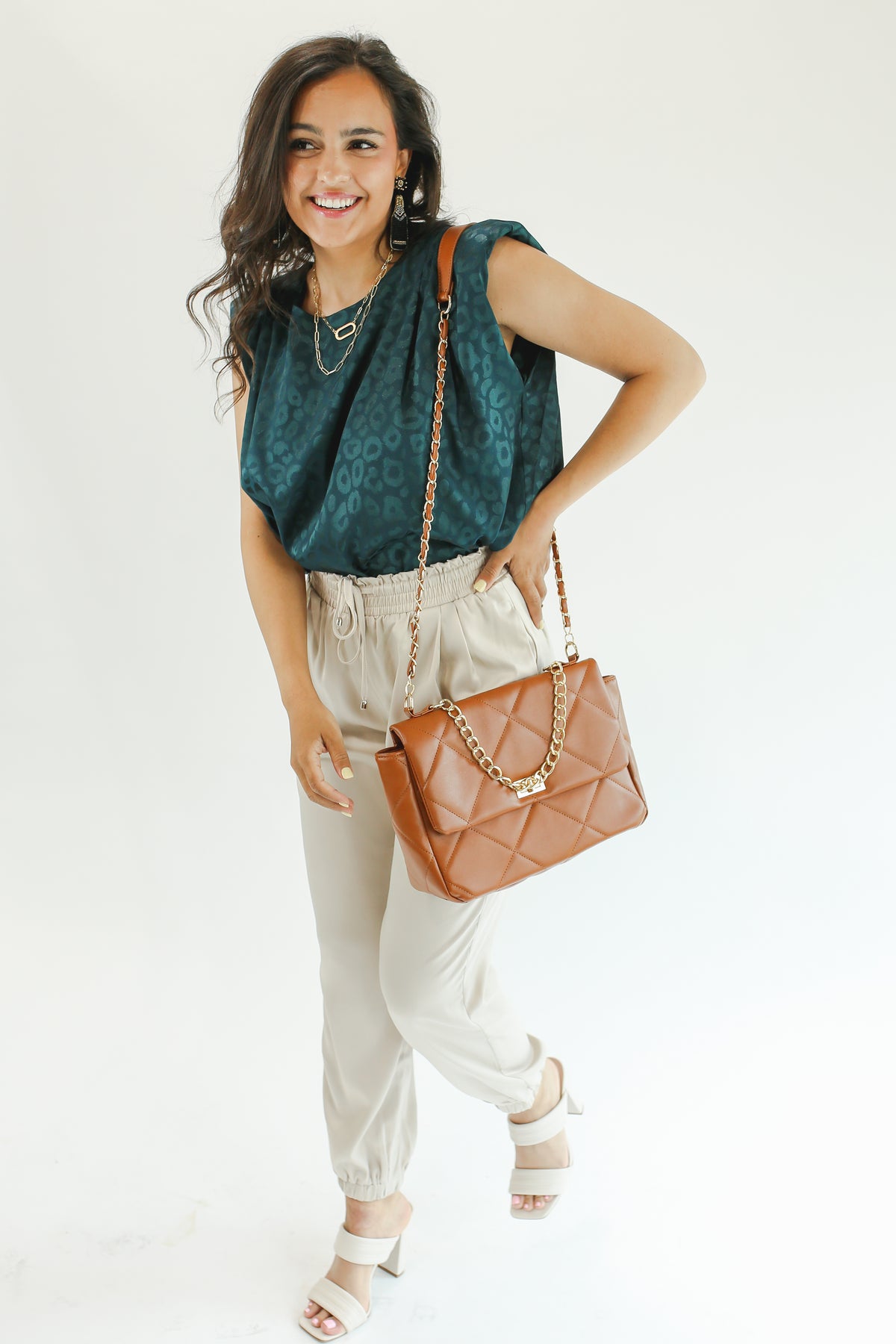 Champagne, Please Earrings In Black-Earrings-Sam Mi Jewelry-Southern House