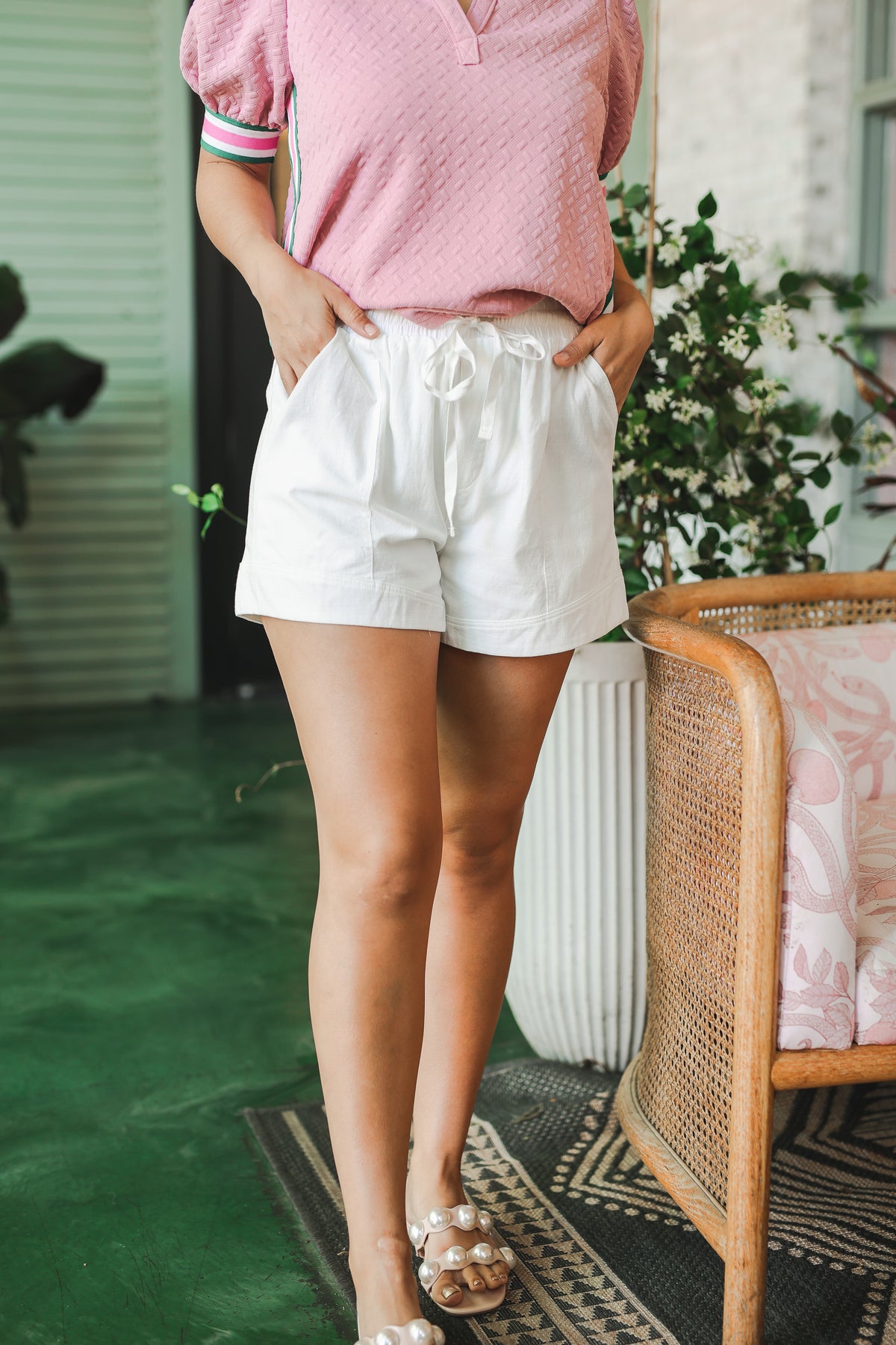 The Charlie Shorts - White-Entro-Southern House