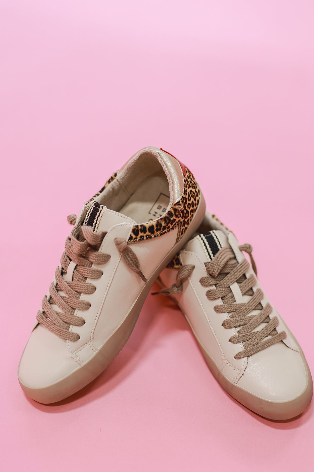 The Paisley Sneaker In Leopard