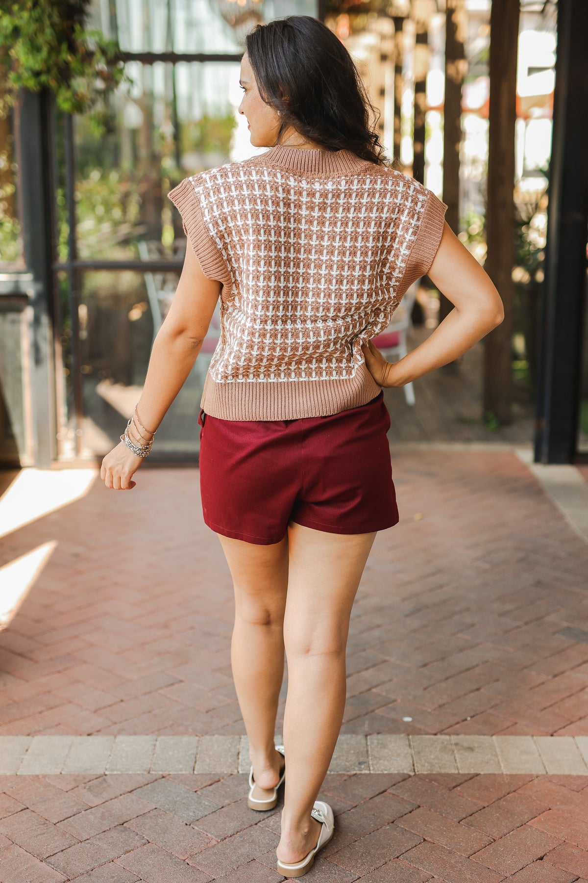 Vineyard Views Knit Sweater - Taupe-Sweater-Southern House