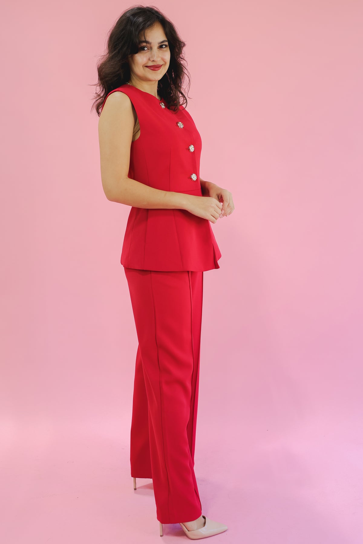Purely Fabulous Dress Pants In Red Purely Fabulous Dress Pants In Red