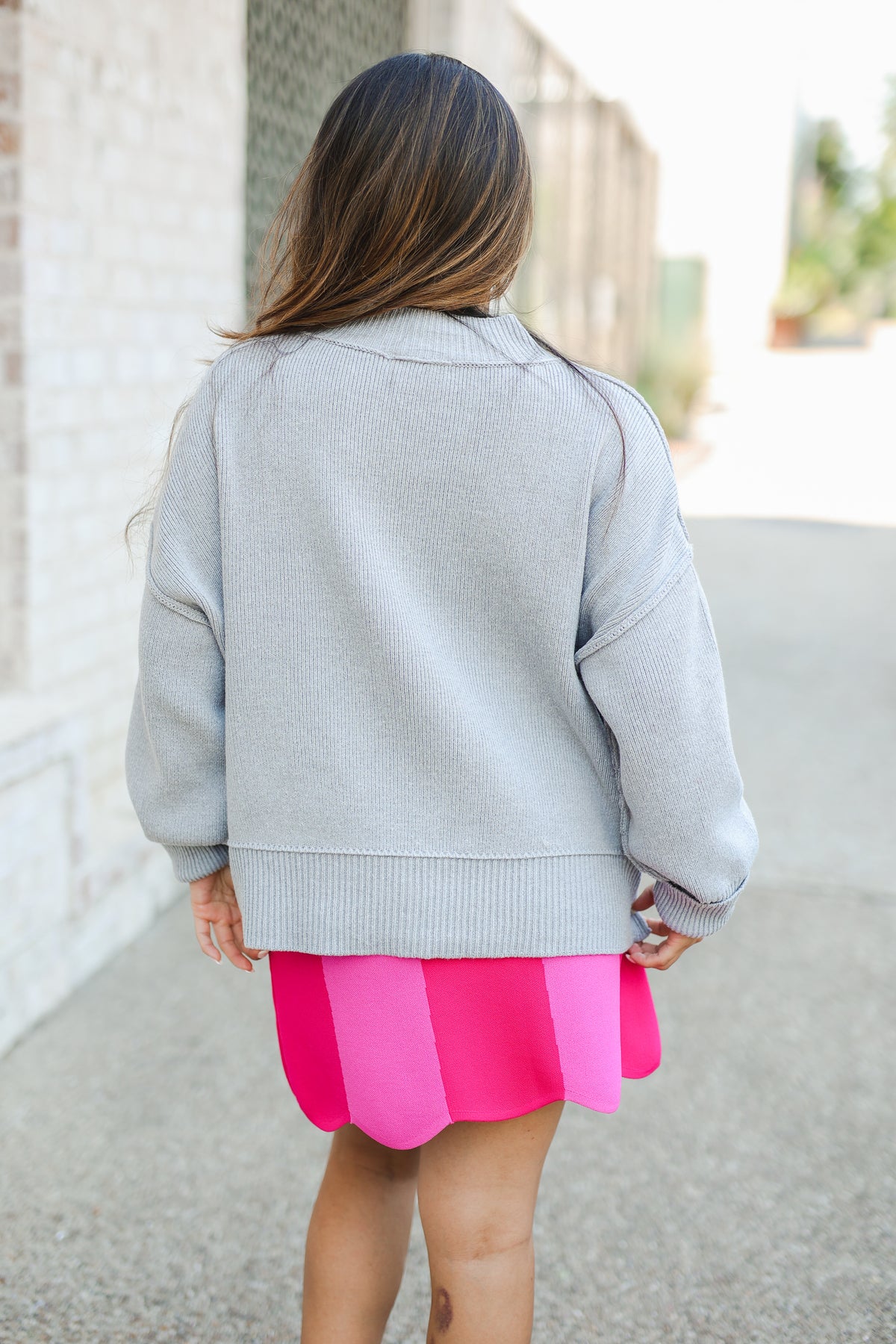 The Modern Essential Knit – Grey-Sweater-Southern House
