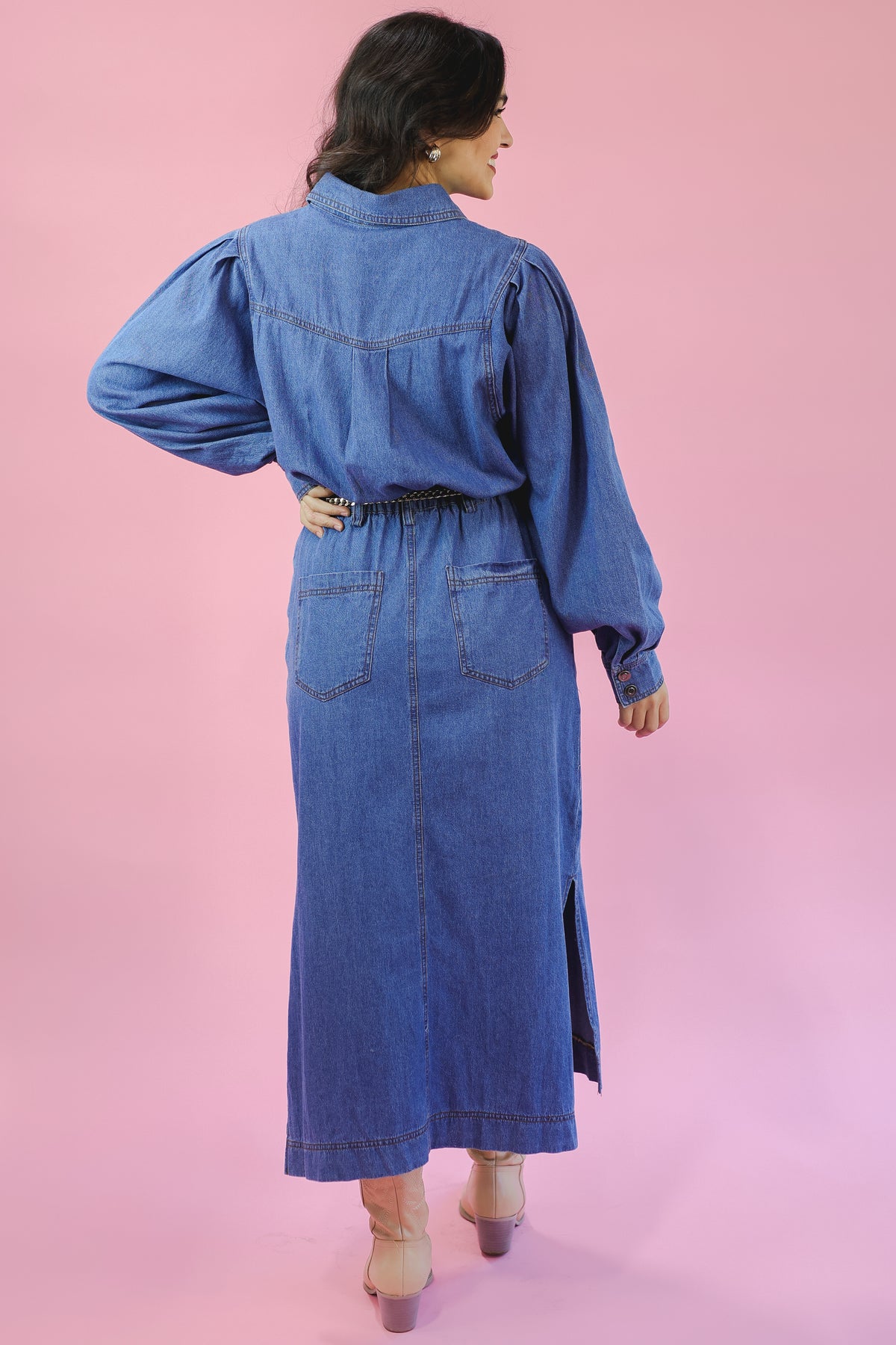 skies are blue denim dress Skies Are Blue | Dresses | Skies Are Blue Denimlook Cotton Blend Dre