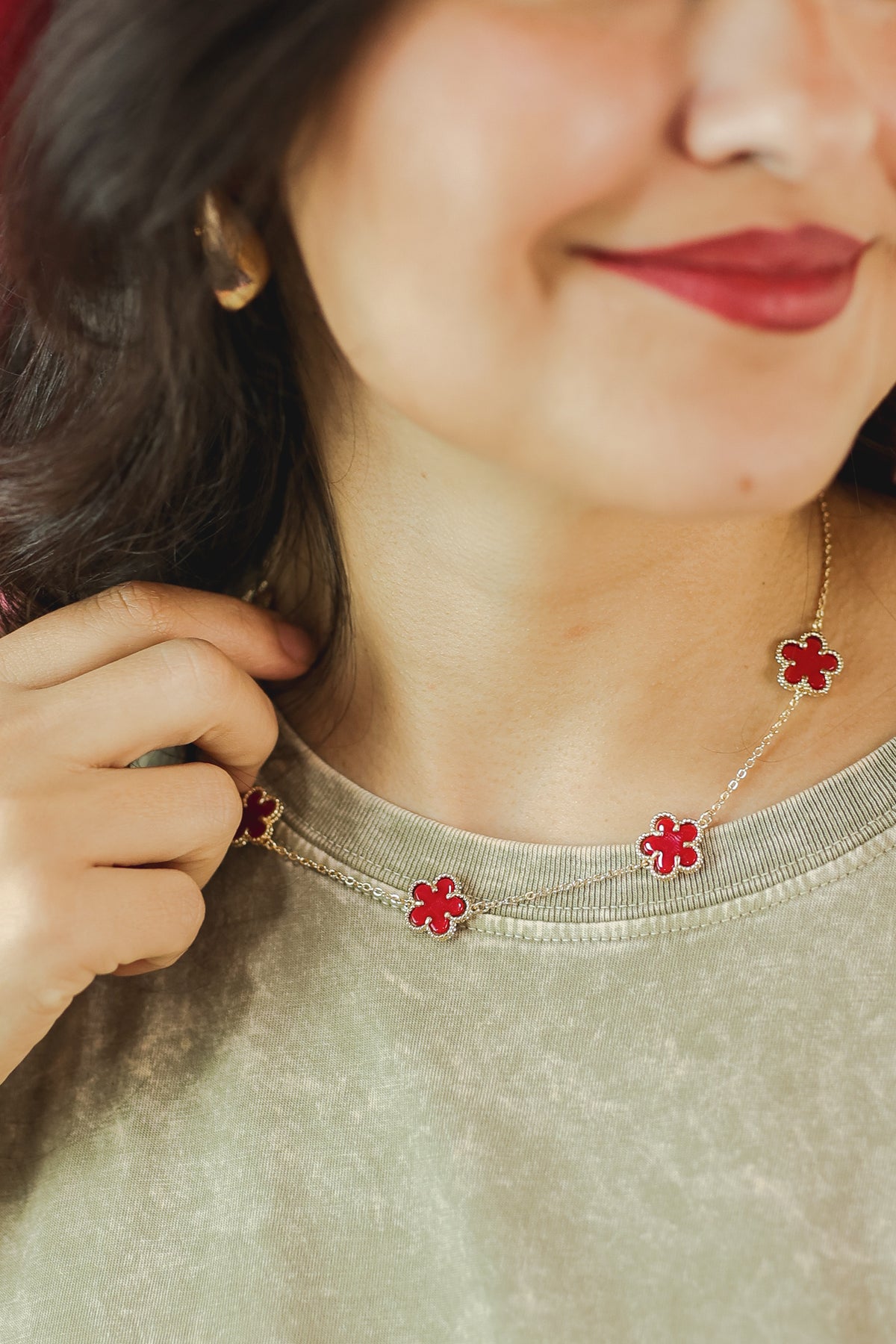 Total Mood Necklace - Red