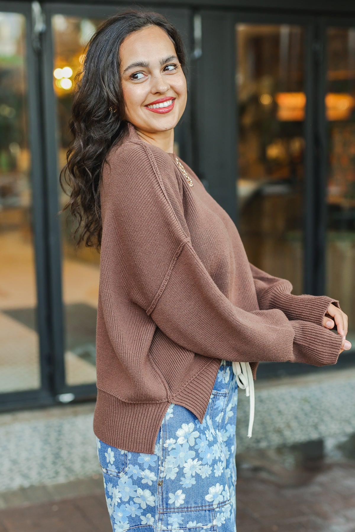 The Modern Essential Knit - Brown-Sweater-Southern House