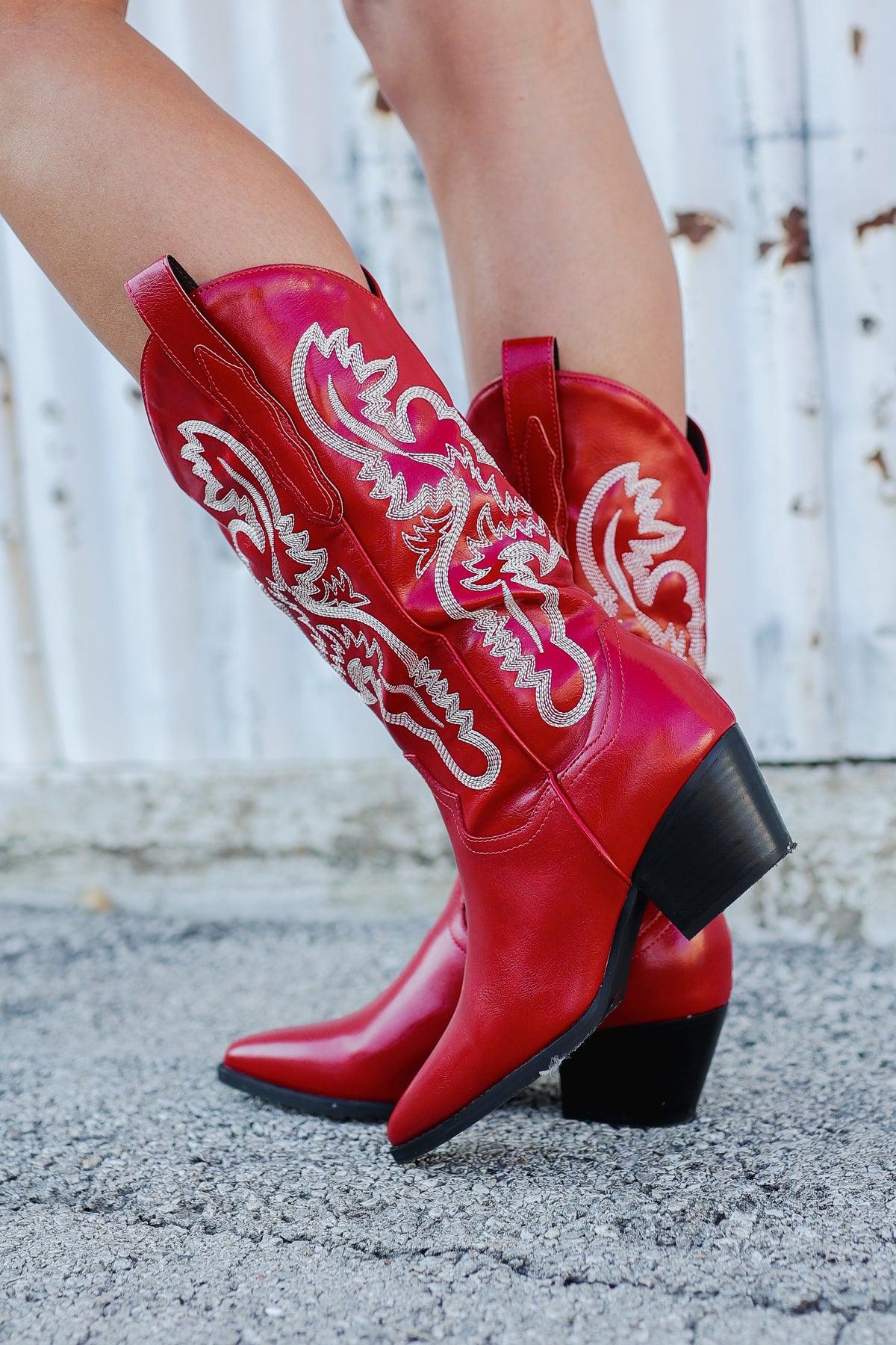 The Amaya Boot - Cherry