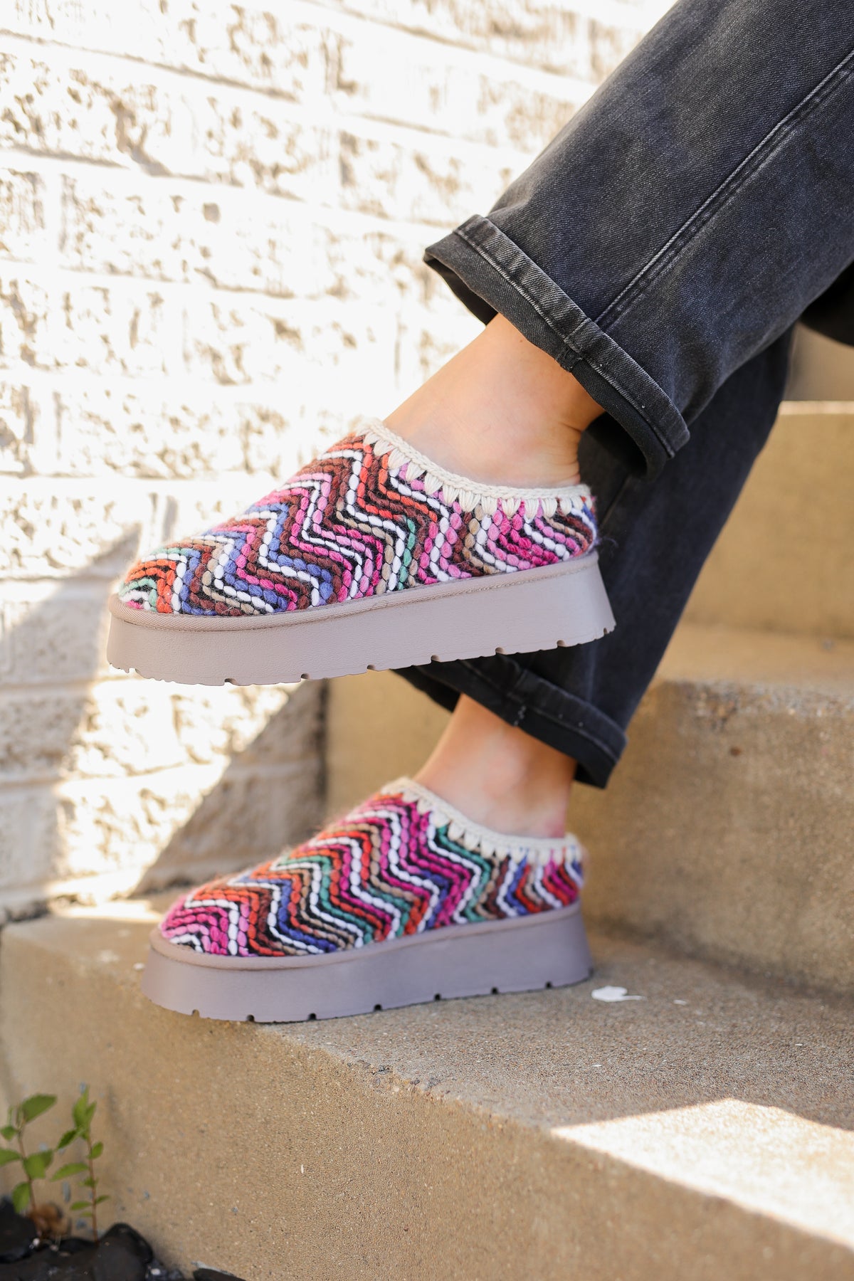 Brandi Mules on a model.